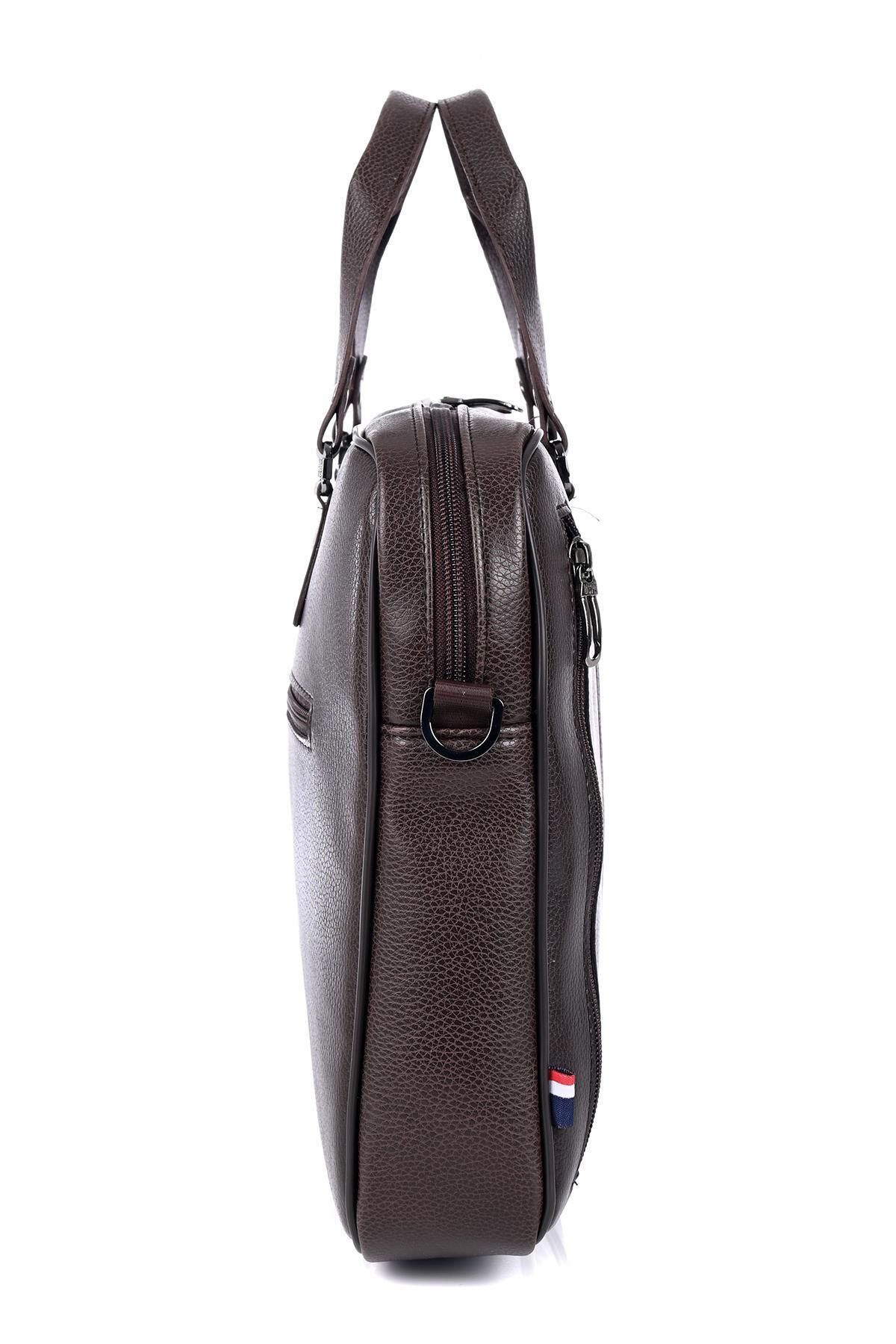 U.s Polo Assn. 6752 Erkek Evrak Çantası Kahverengi