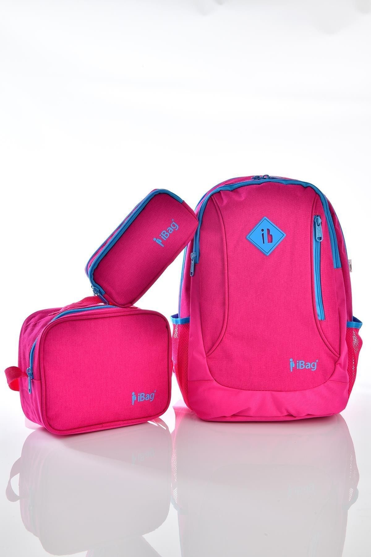 Lidyamed Ibag 14301 Okul Çantası 3' Lü Set Pembe