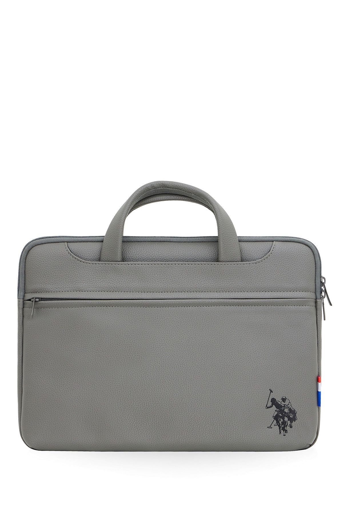 U.s. Polo Assn. Macbook Air - Macbook Pro 13&13.3 İnç Uyumlu Laptop & Evrak Çantası Gri PLEVR23704