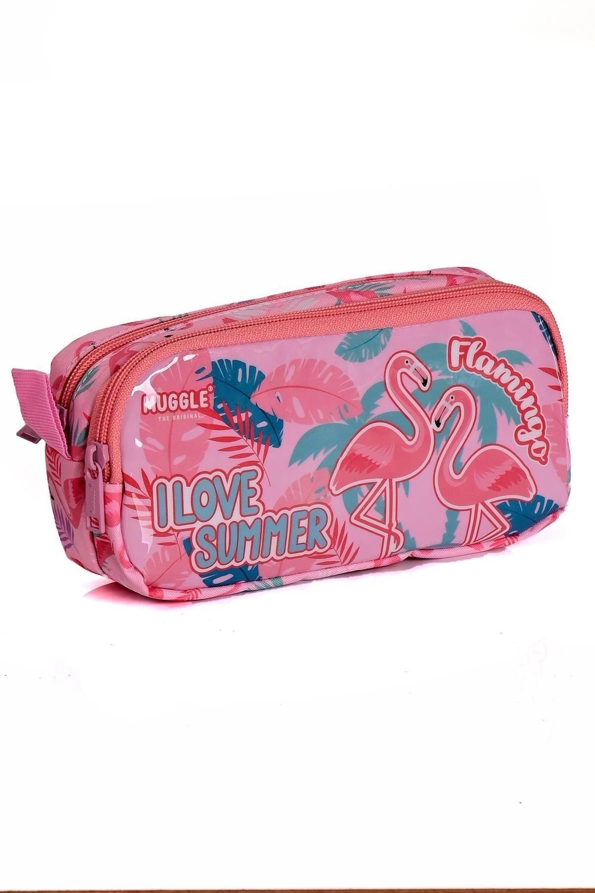 7211 Flamingo Okul Sırt Çantası 3'Lü Set