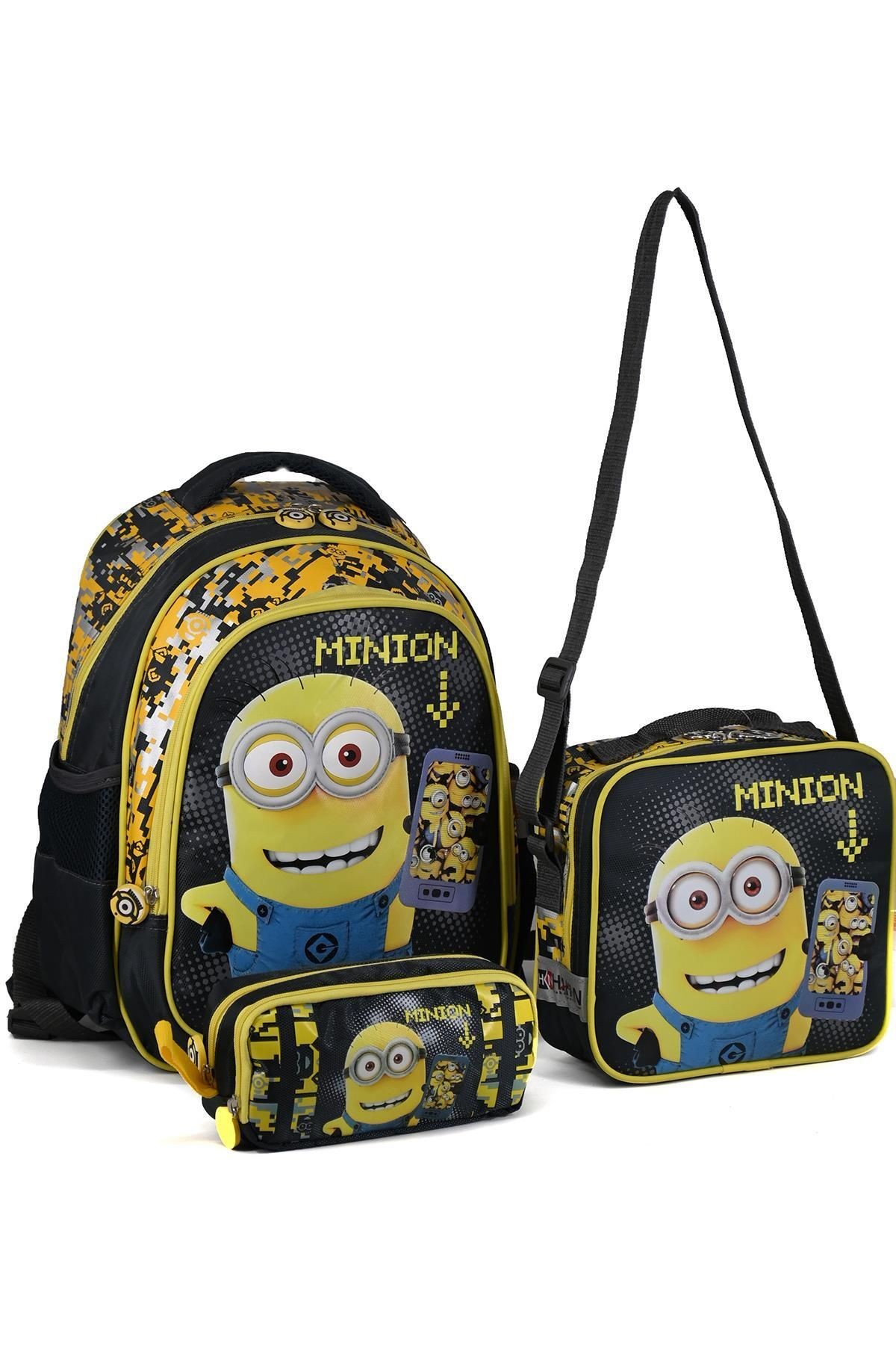 87785 Minions Okul Çantası Seti