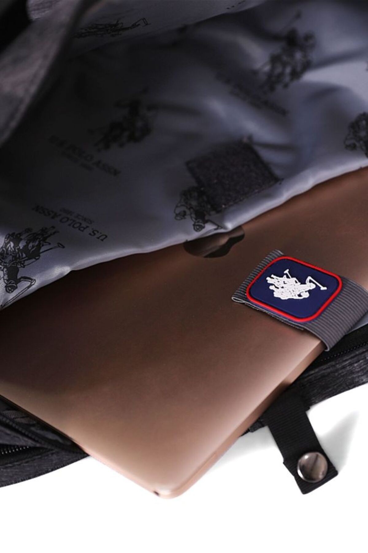U.s. Polo Assn. Koyu Gri Unisex Laptop & Evrak Çantası Plevryd2352