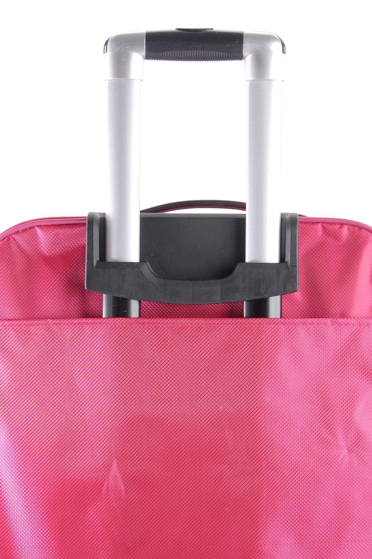 Pembe Unisex 3'Lü Valiz Seti Ccs089Setpembe