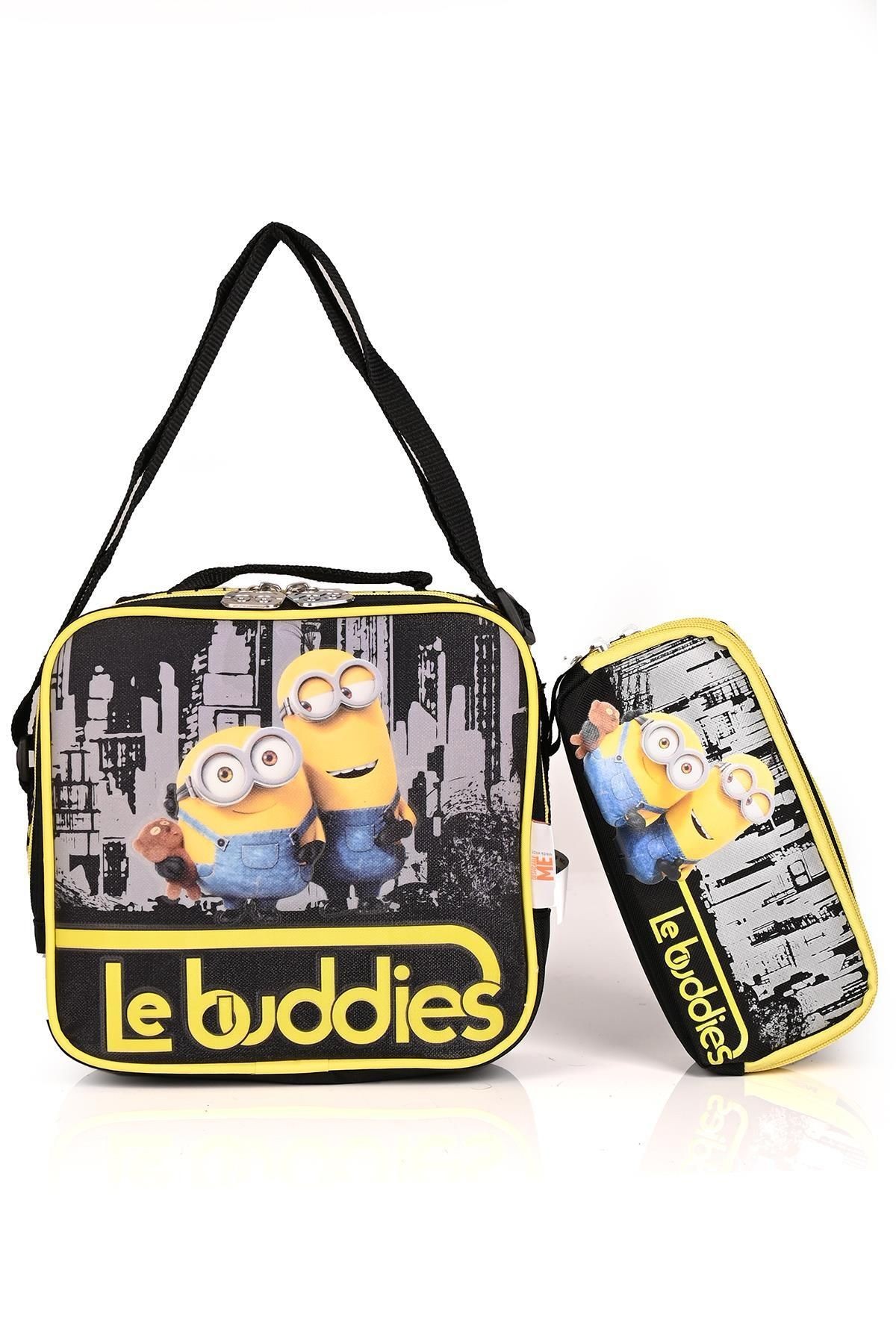 Minions 87796 Beslenme Çantası, Kalemlik Çantası Seti