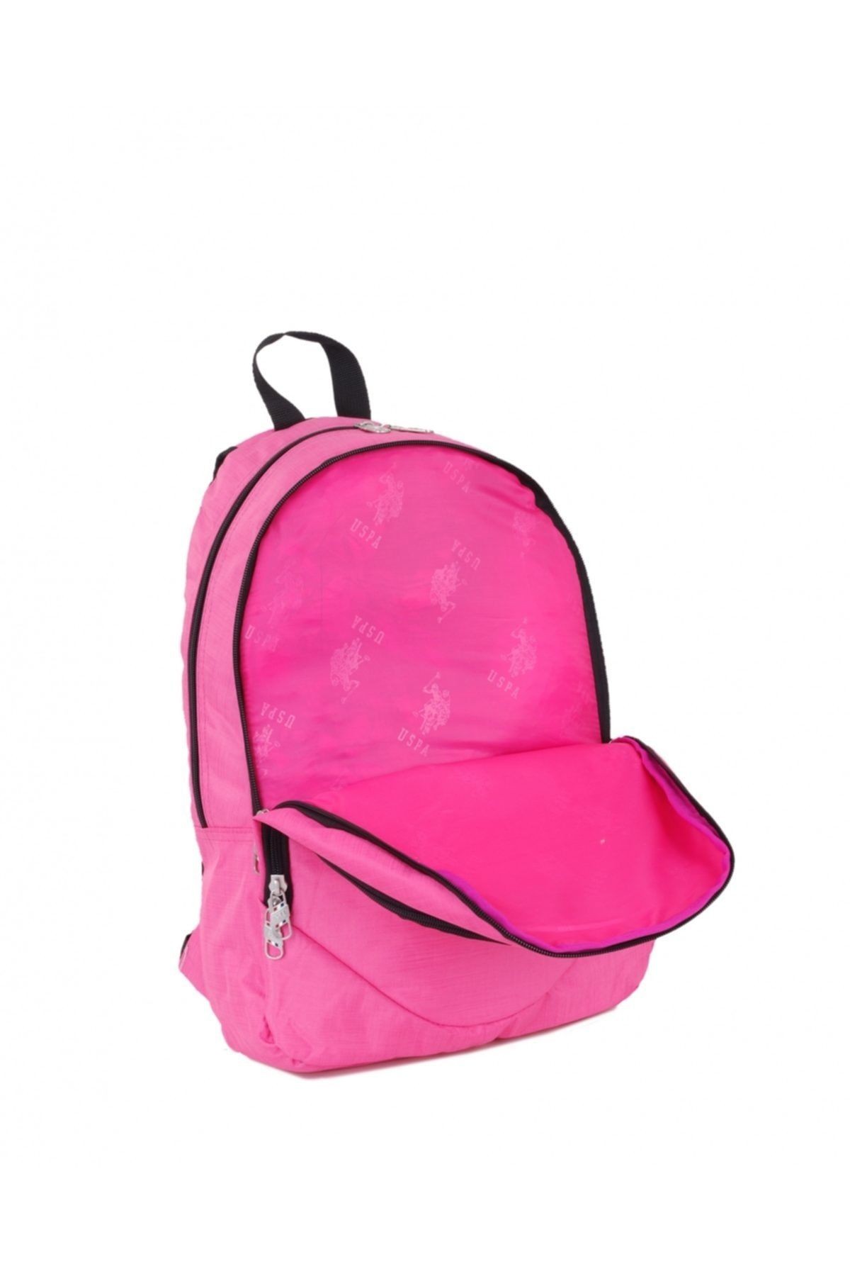 Pembe Unisex Us Polo Assn Imzalı Sırt Çantası Plçan8217