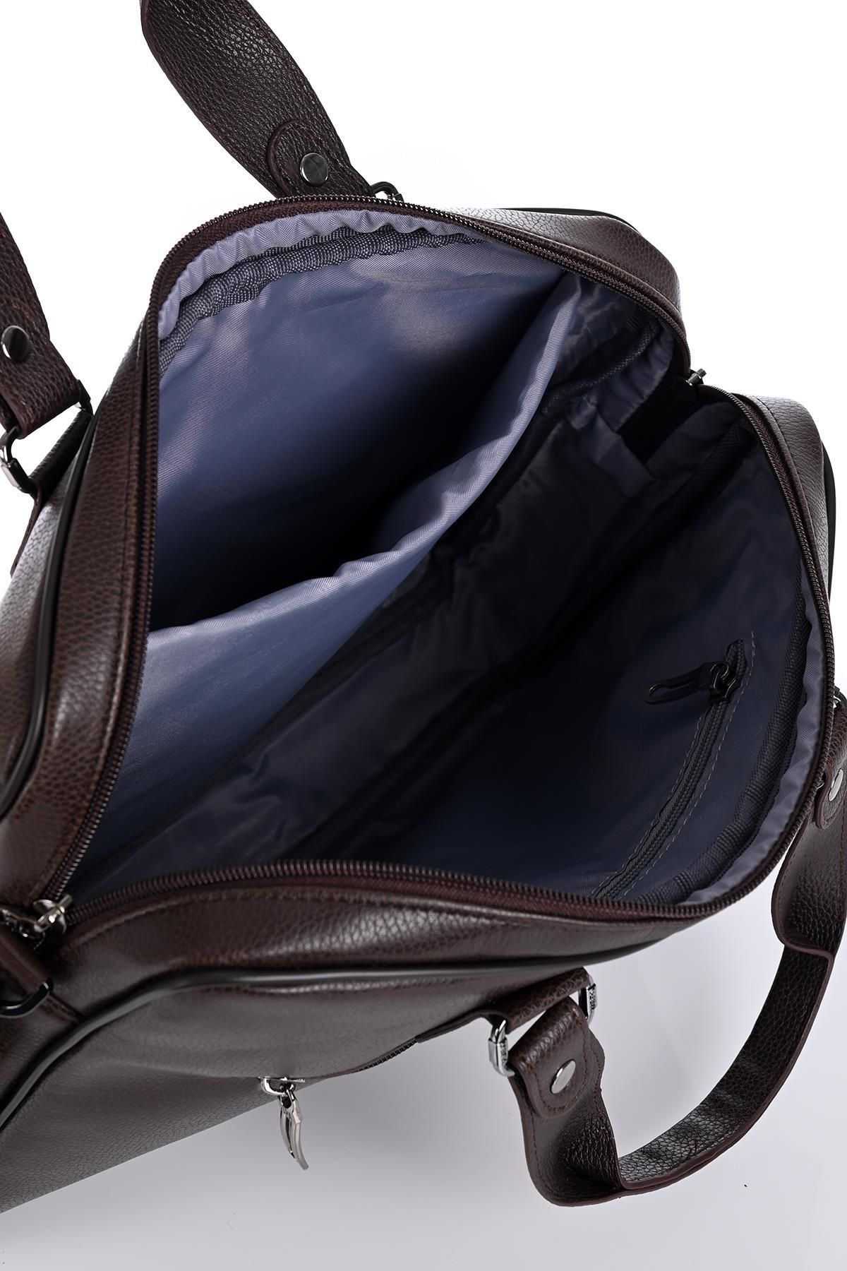 U.s Polo Assn. 6752 Erkek Evrak Çantası Kahverengi