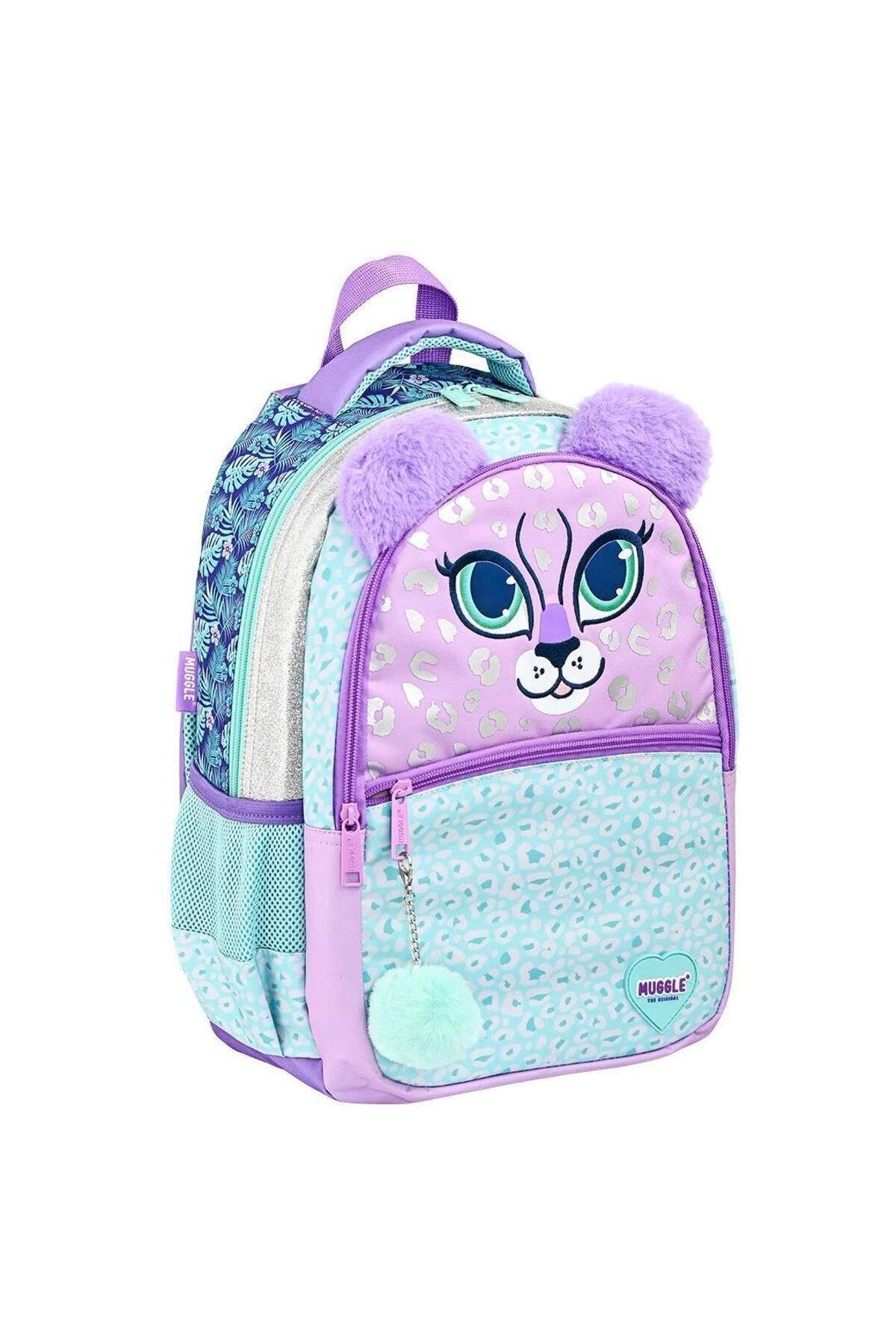 Shimmer Cat 3lü Seti Mu-9049 Okul Sırt Çantası,beslenme Çantası,kalem Çantası(kutusu-kalemlik