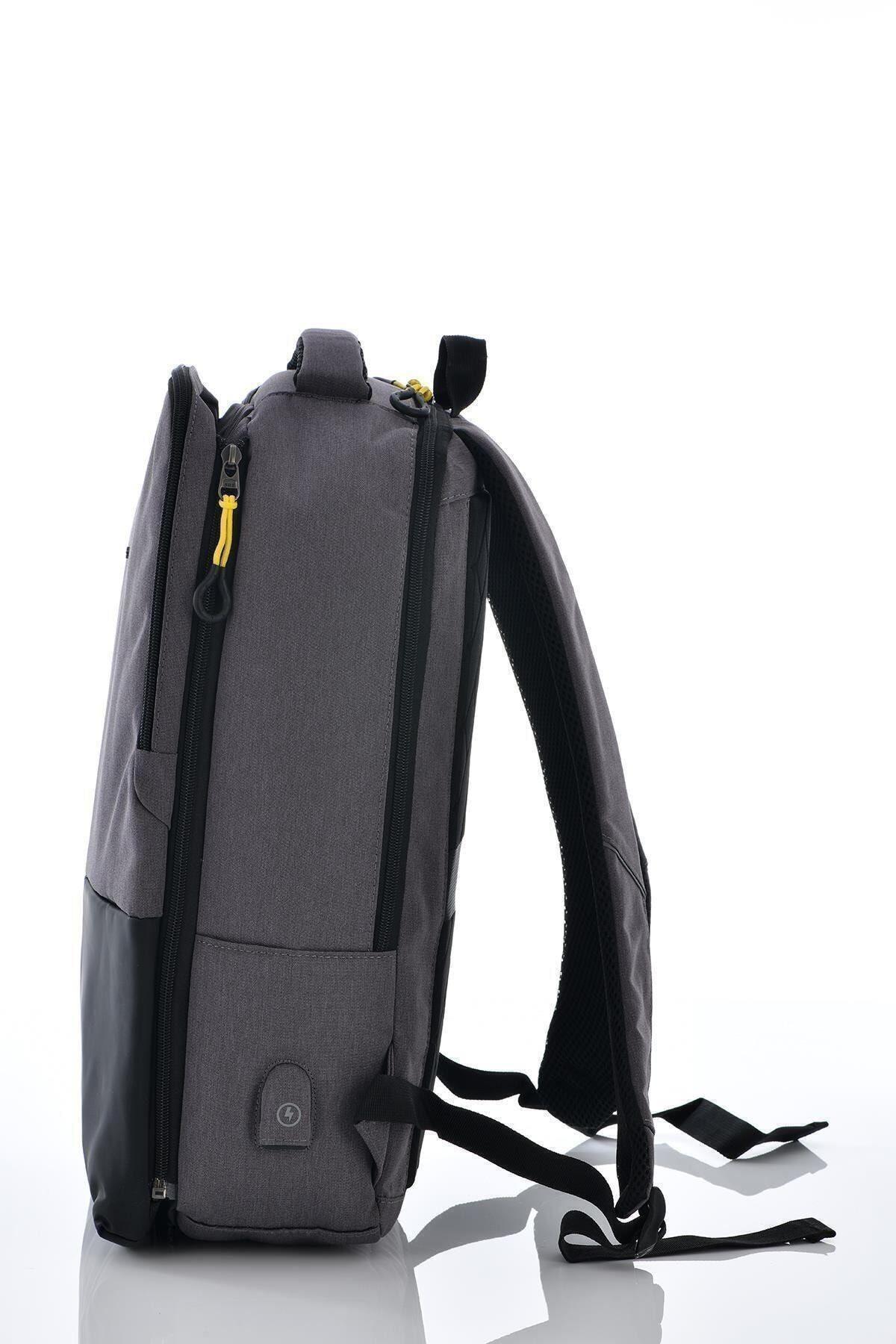 Gri Laptop Bölmeli Sırt Çantası 51260
