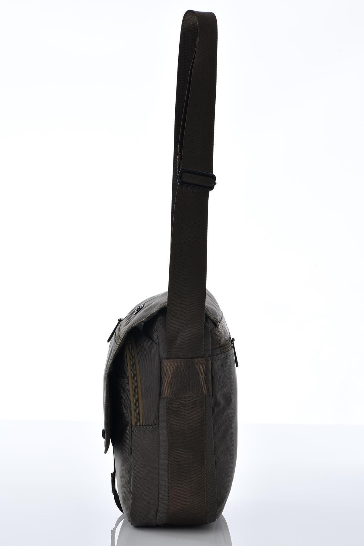 31124 Uzun Askılı Çapraz Çanta Haki