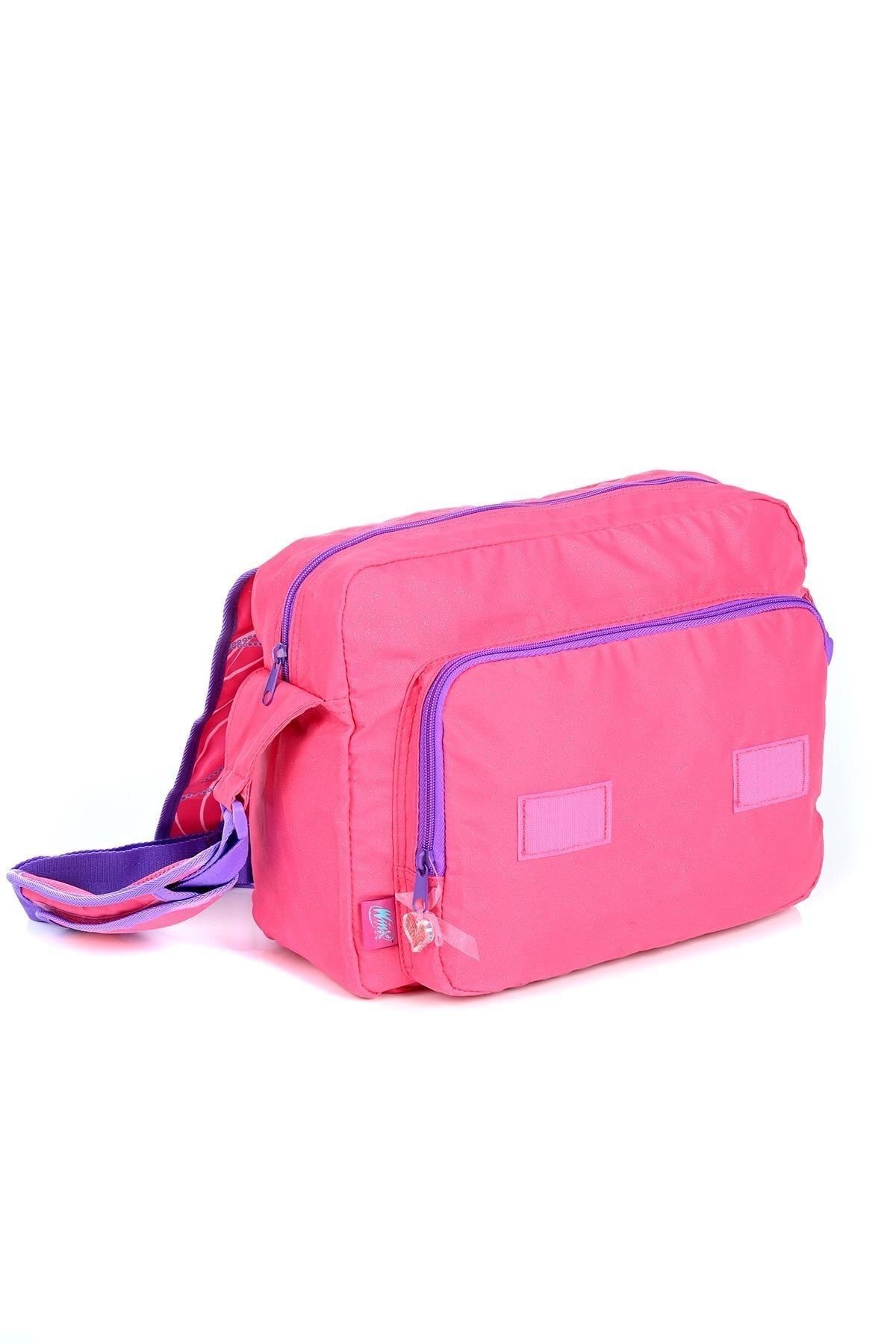 62490 Omuz Askılı Postacı Çanta Pembe