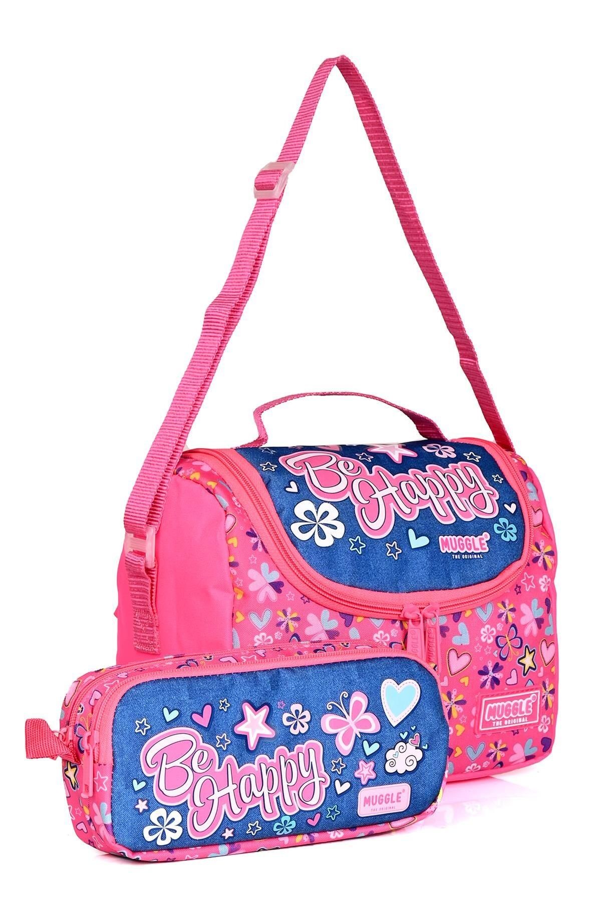 mu-7501 Be Happy Termal Beslenme Çantası Ve Kalemlik Set