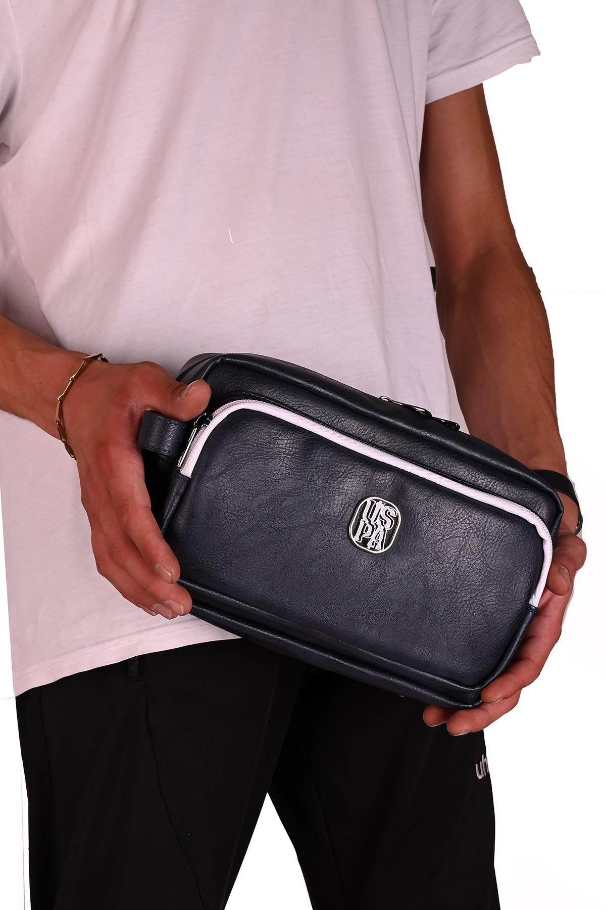U.s. Polo Assn. 24586 Portföy Ve Traş El Çantası Lacivert