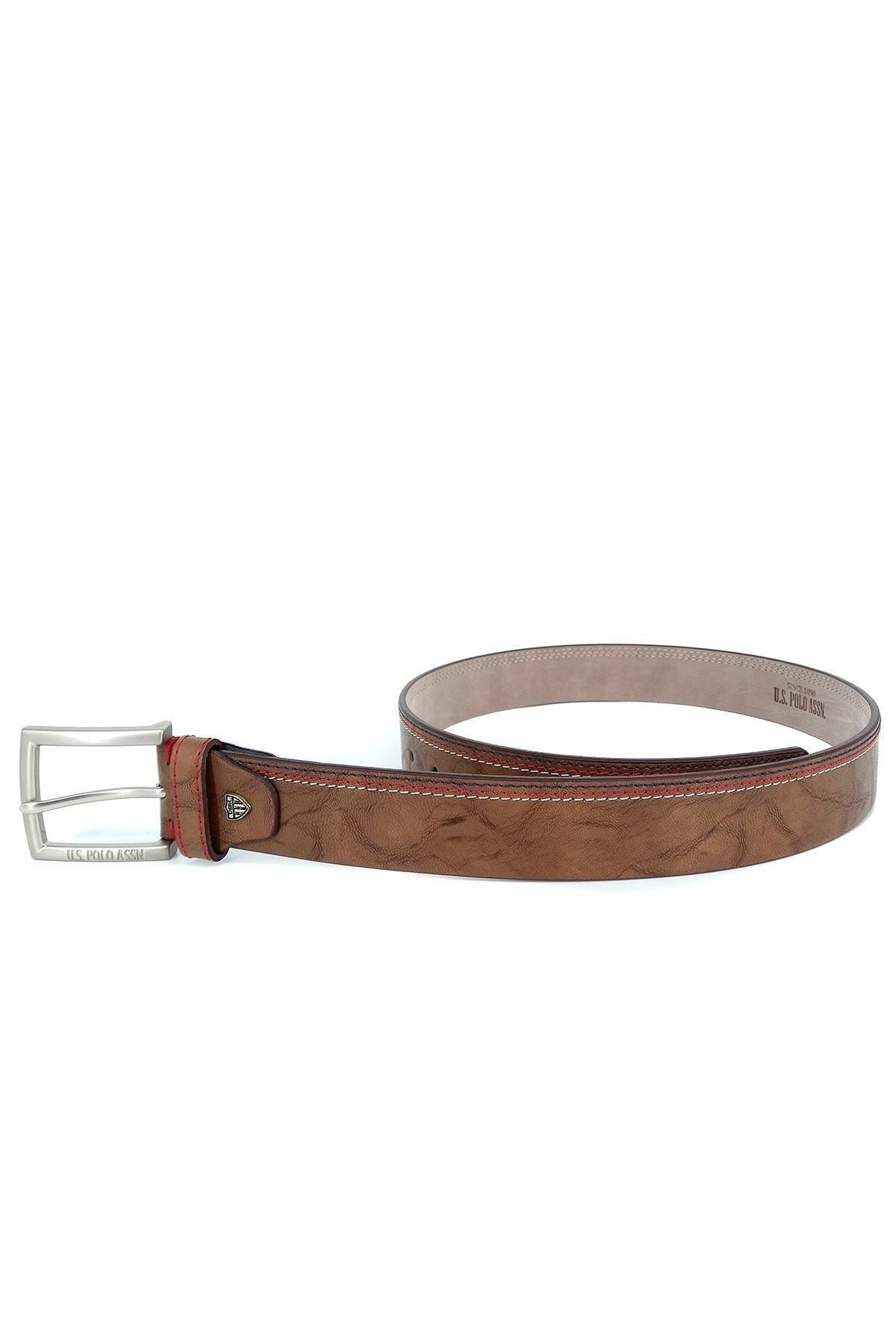 U.s. Polo Assn. Erkek Kemeri Taba