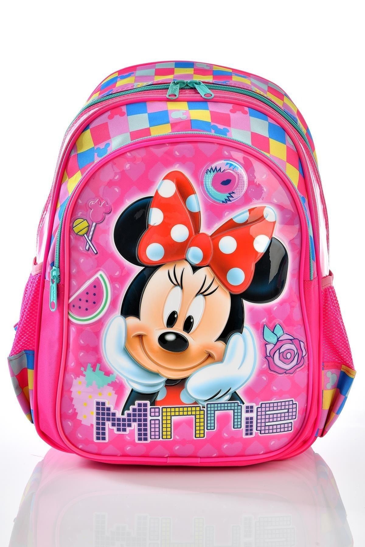 Lidyamed Minnie Mouse 73165 Okul Sırt Çantası Kalemlikli Set