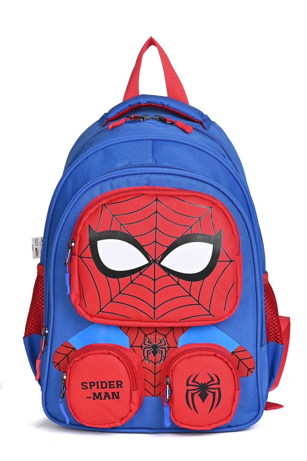Spiderman Figürlü 3'lü Okul Çanta Seti – İlkokul Sırt Çantası, Beslenme Çantası ve Kalemlik