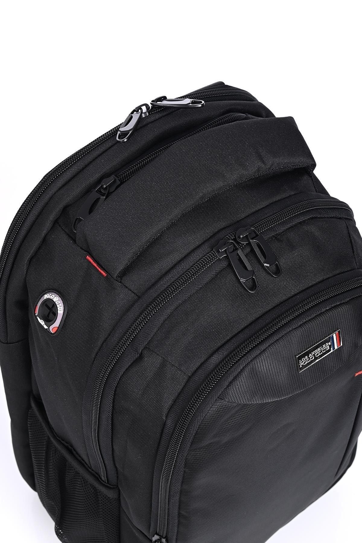 9800 Laptop Bölmeli Sırt Çantası Siyah