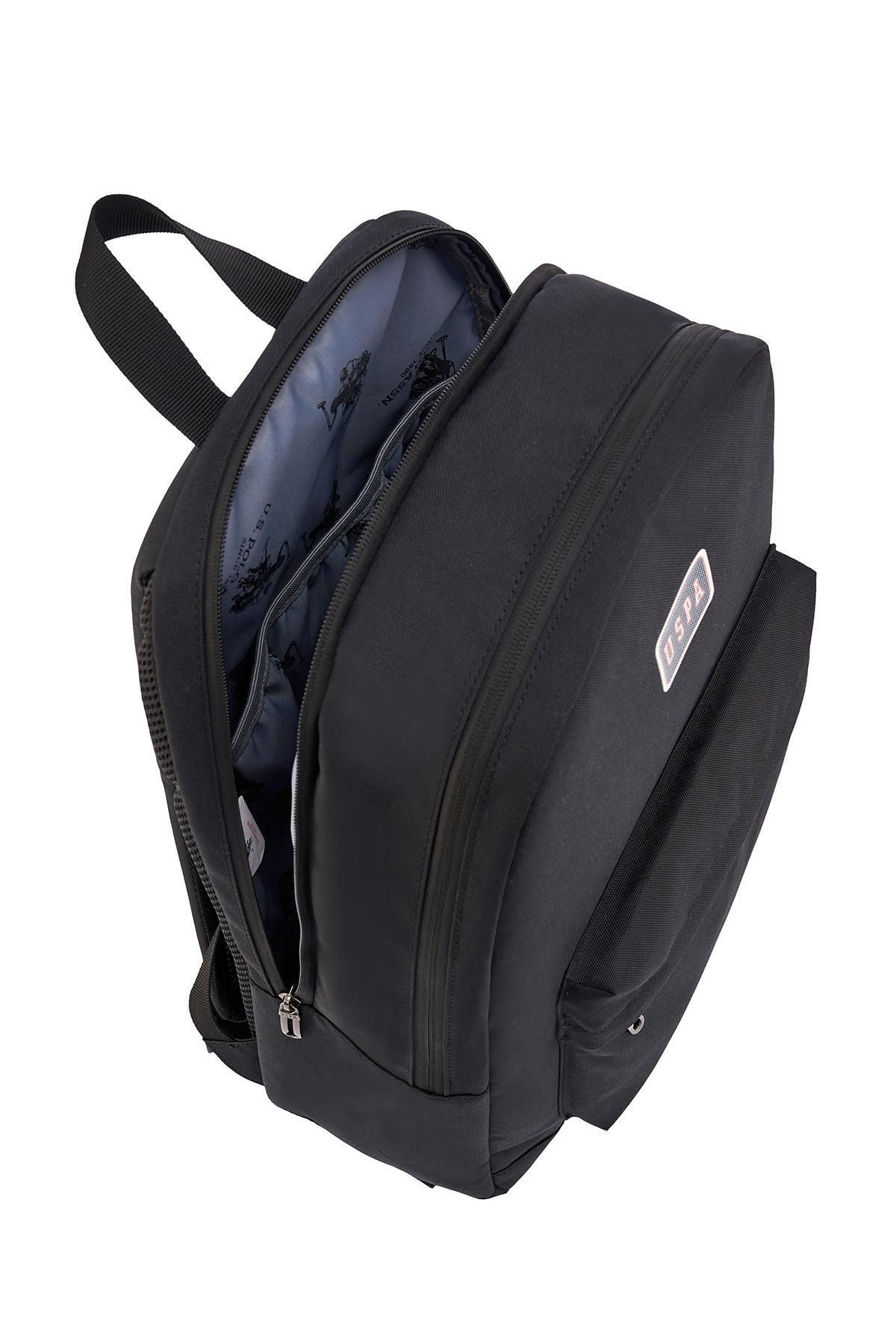 U.S. POLO ASSN. Plçan24481 Unisex Okul Sırt Çantası Siyah