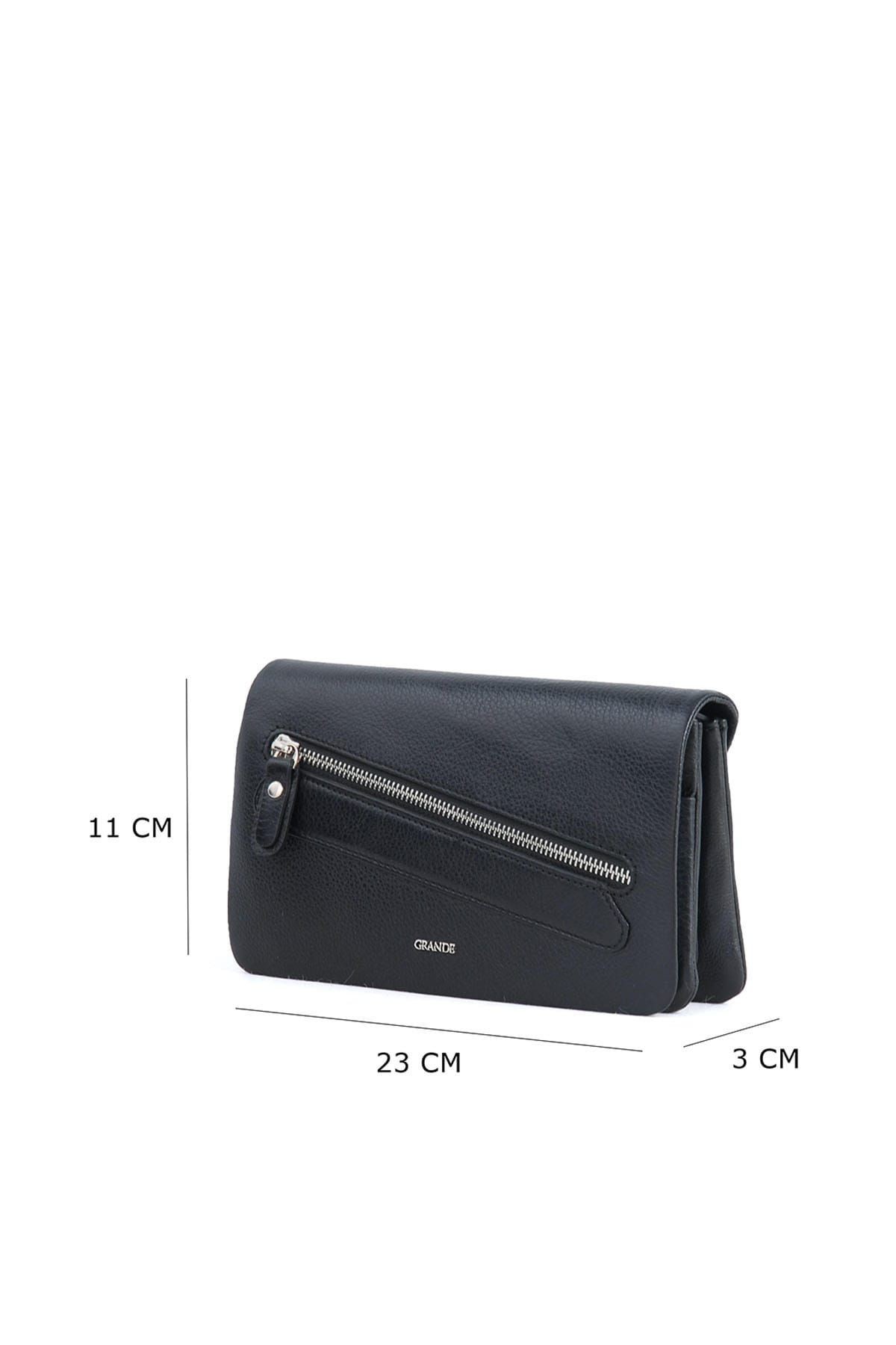 Siyah Unisex El Çantası Grande4272Hakıkıderısıyah