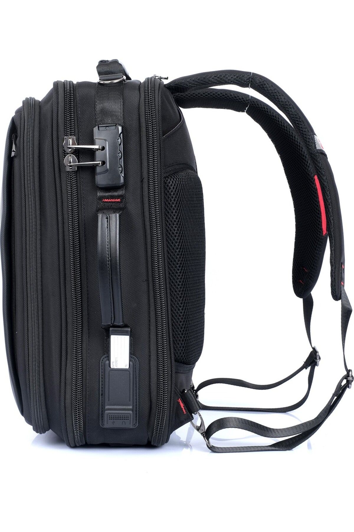 51271 Kilitli Omuz Askılı Fonksiyonel Laptop Sırt Çantası