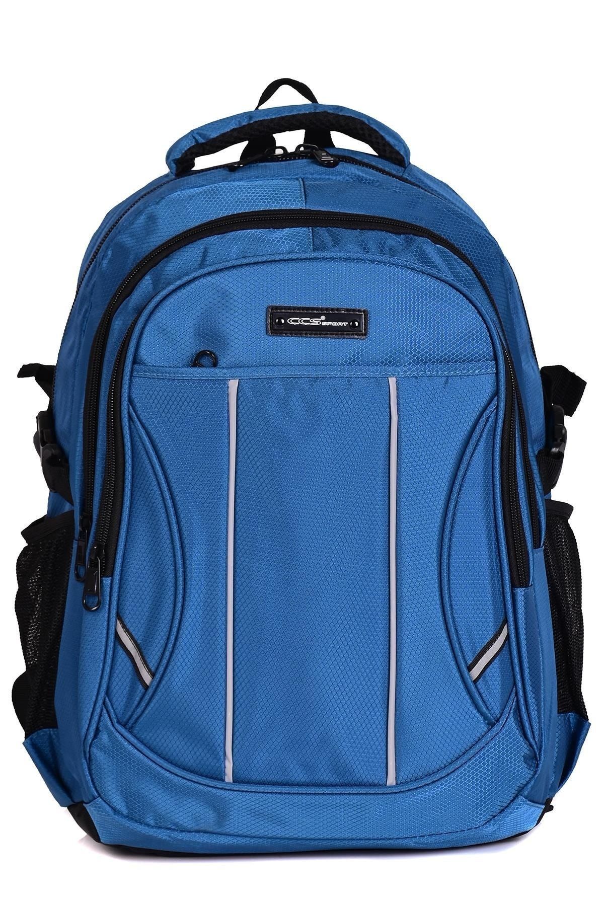 51175 Geniş Hacimli Sırt Çantası Mavi