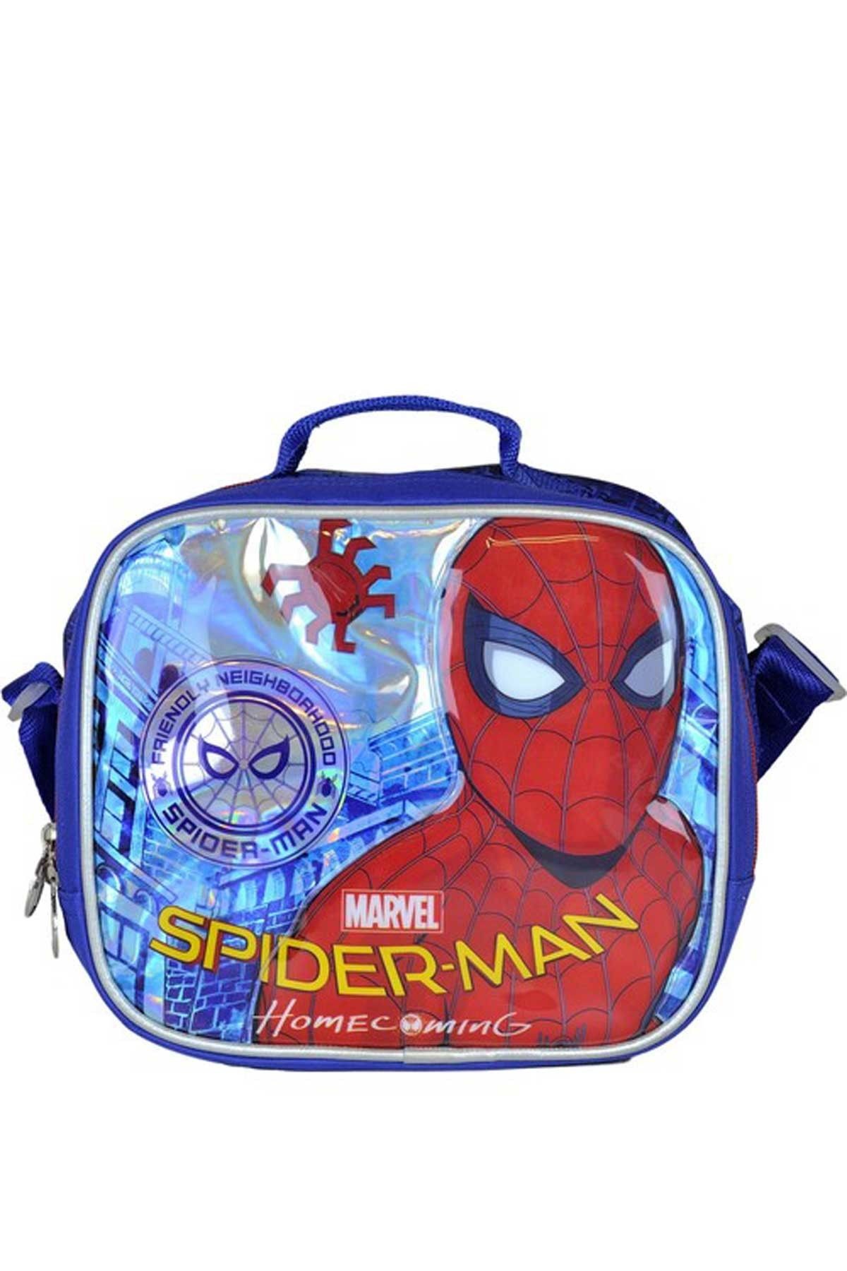 Erkek Çocuk Spider Man Baskılı Beslenme Çantası