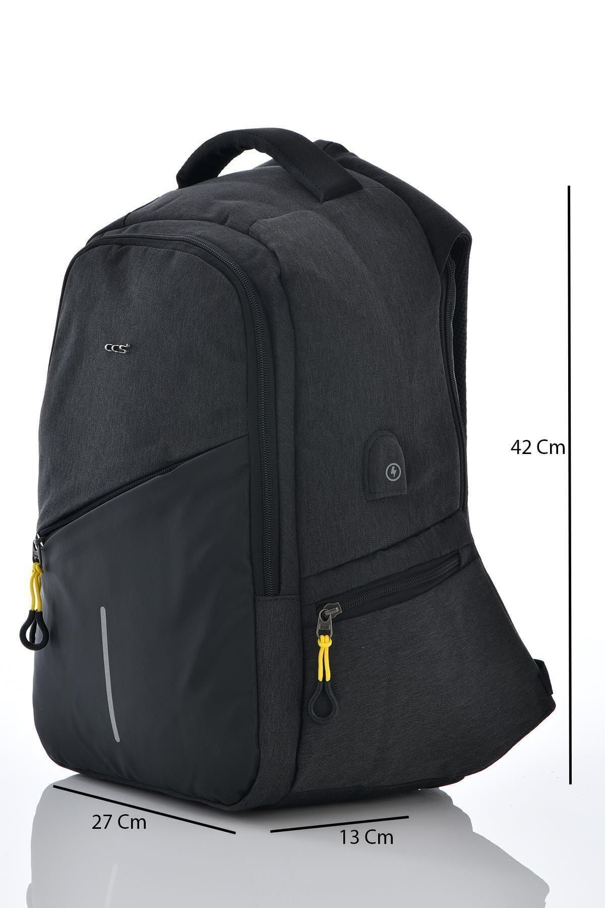 Siyah Bölmeli Laptop Çantası 51259