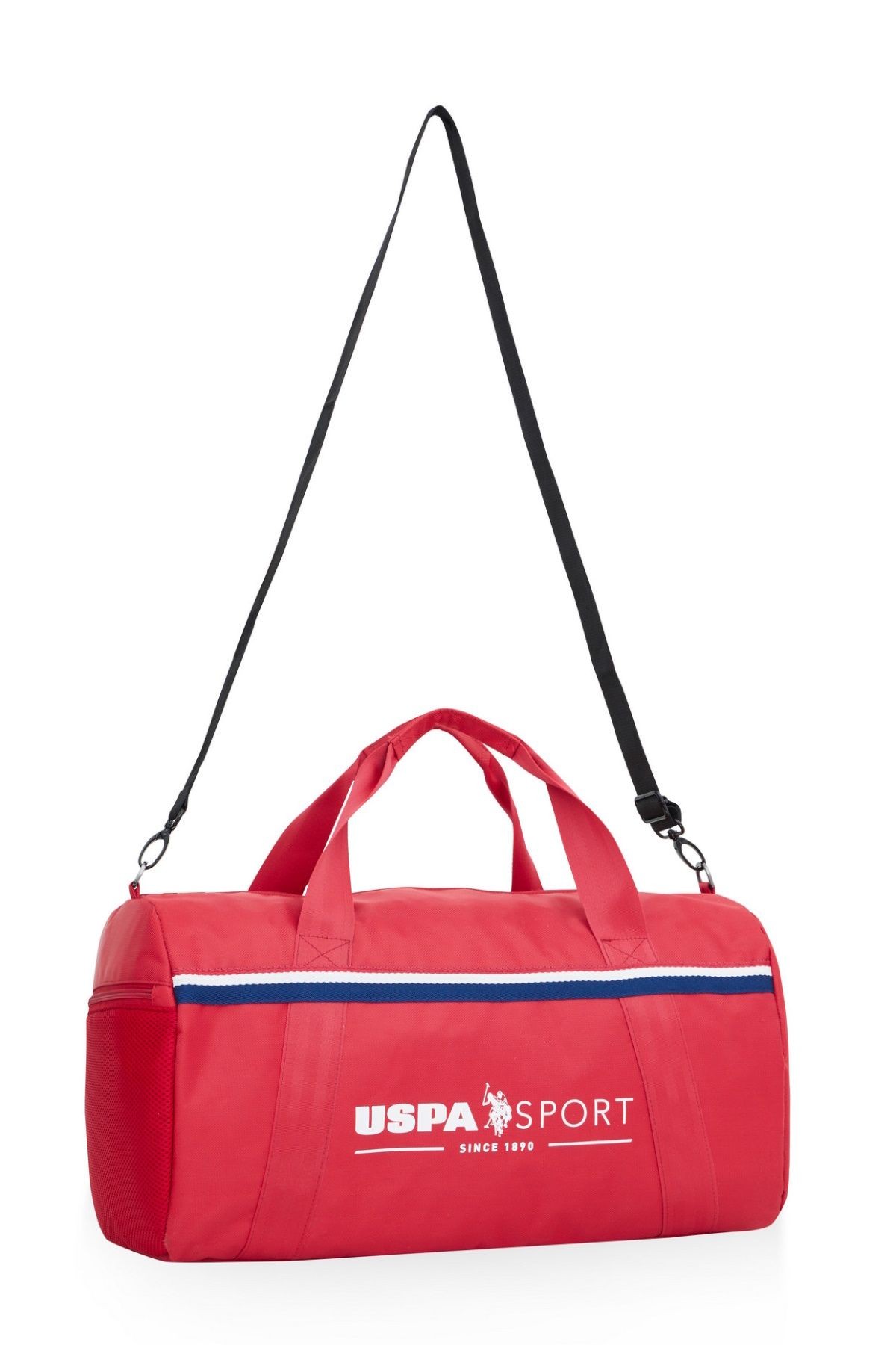 U.s. Polo Assn. Büyük Boy Unisex Çok Gözlü Spor Fitness Seyahat Çantası Kırmızı 23801