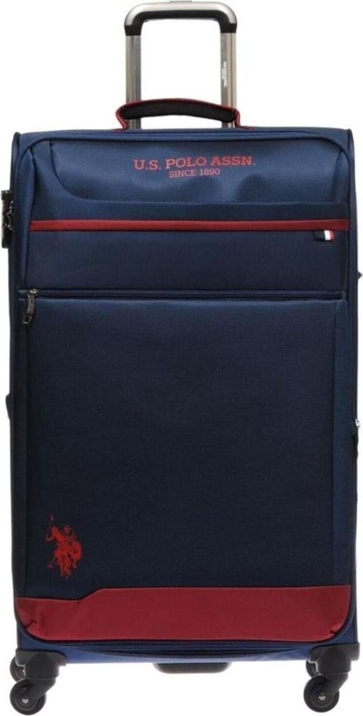 U.S. Polo Assn. PLVLZ9103A Kumaş Valiz Büyük Boy Lacivert