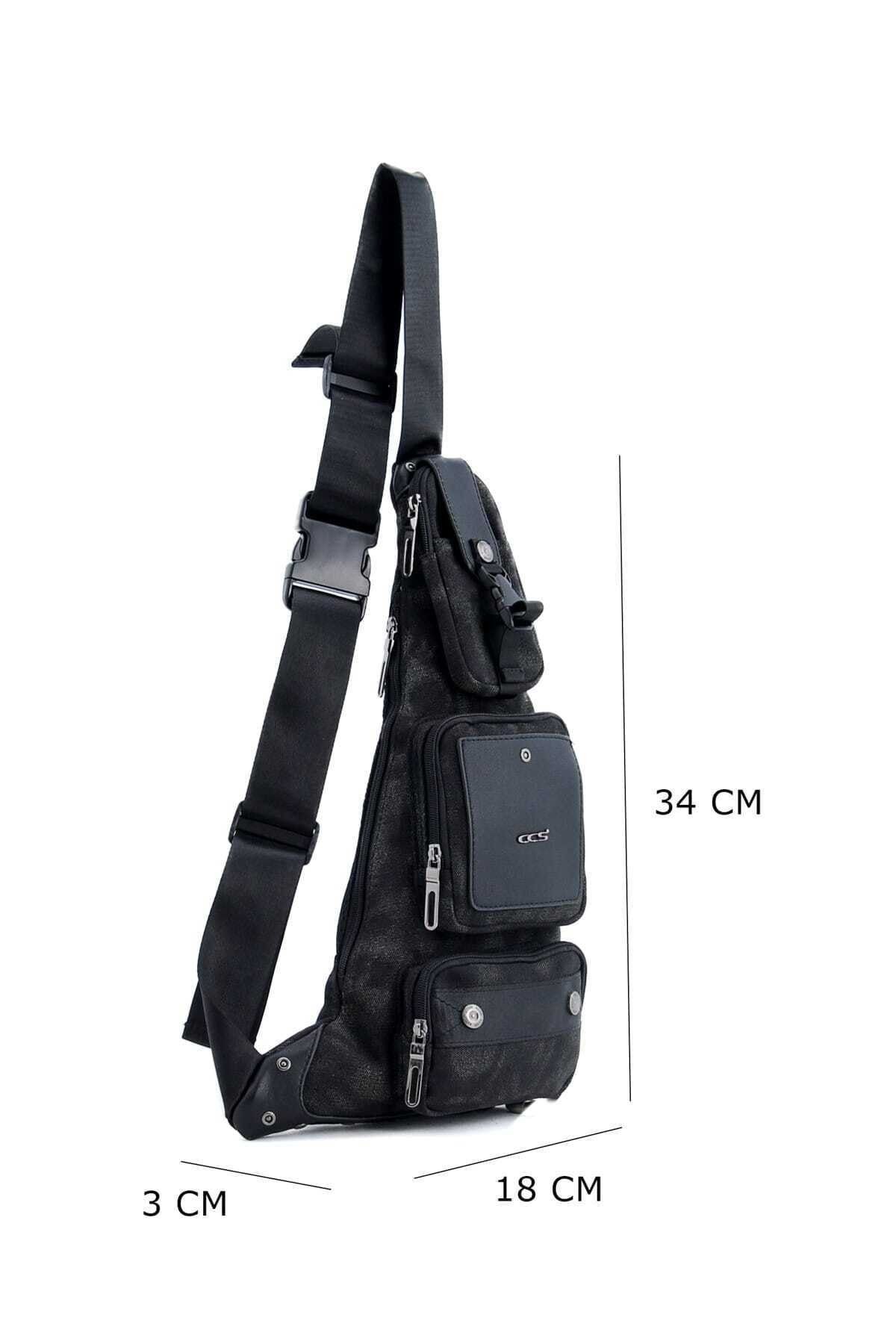 Siyah Unisex Postacı Çantası Ccs30700Bodybagsıyah