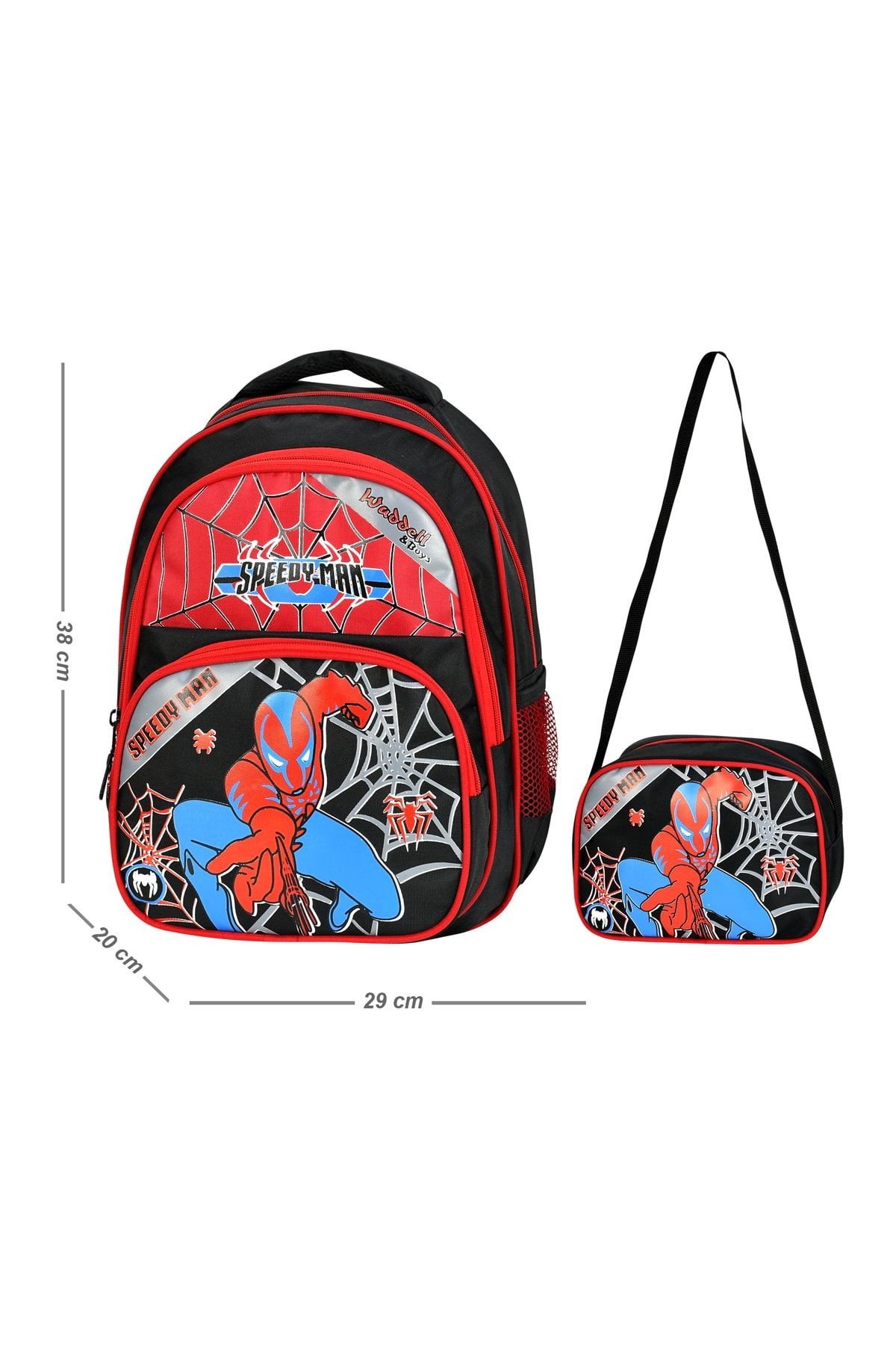 Çanta Trend Ilkokul Sırt Çantası Ve Beslenme Çantası Set 33 X 20 X 45 Cm