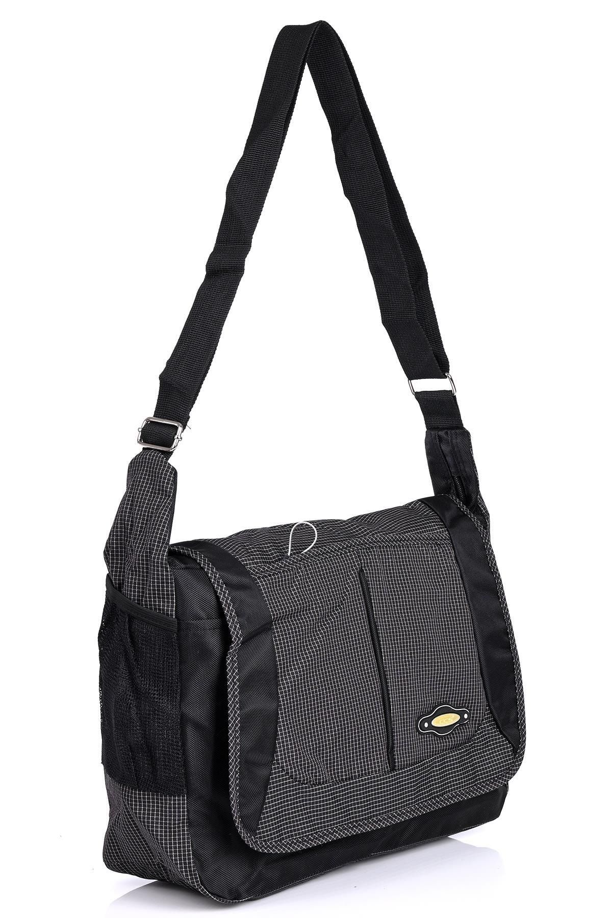 30477 Omuz Askılı Postacı Çanta Siyah