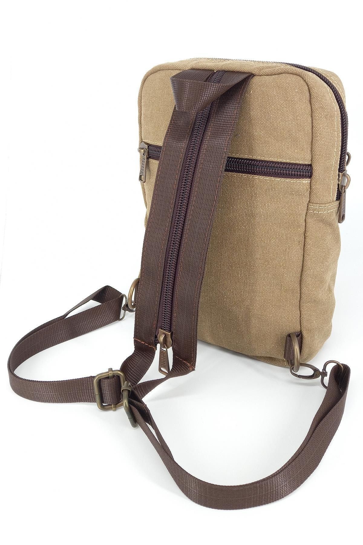 Bese 9053 Unisex Sırt Çantası Bej