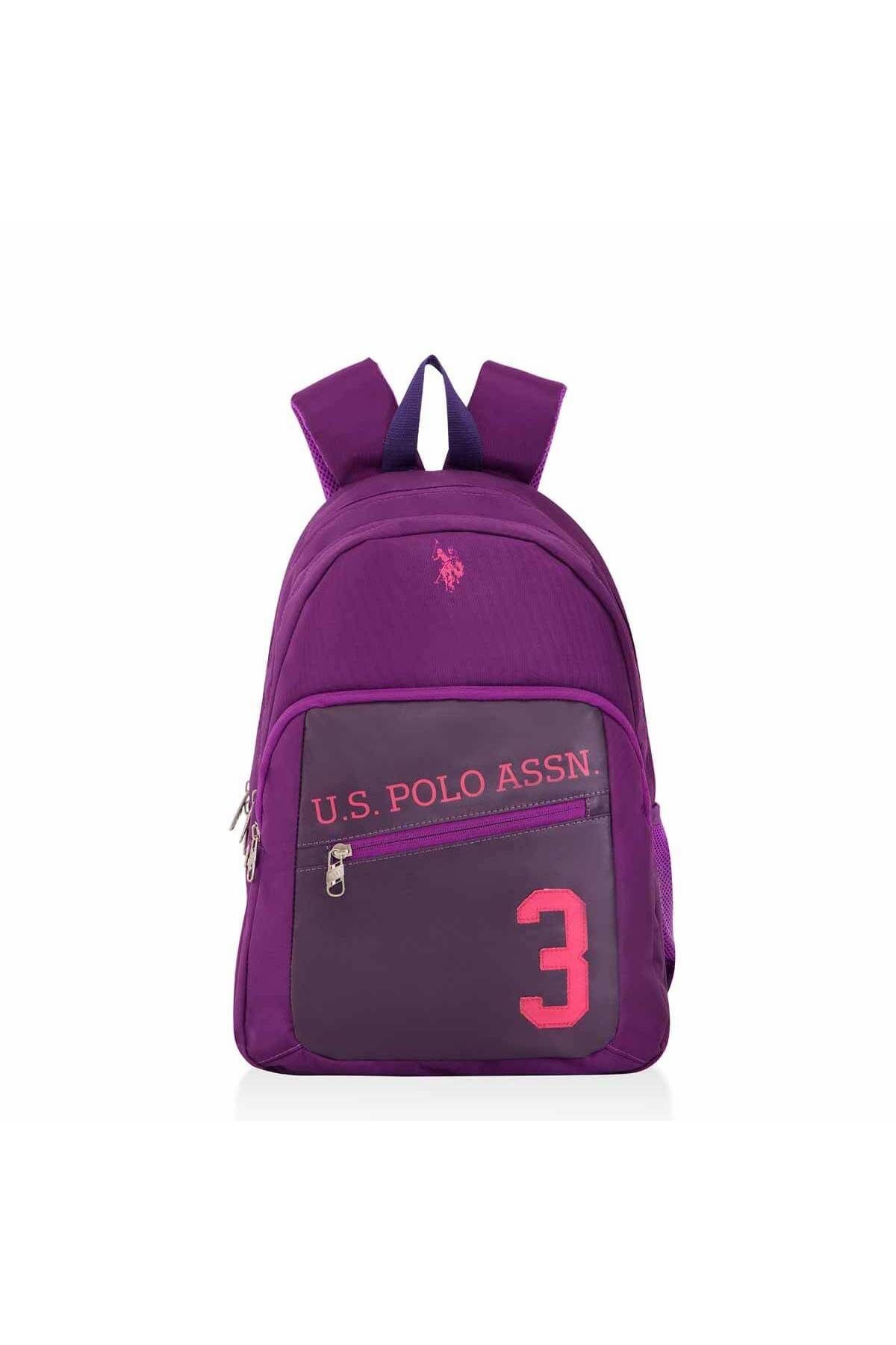 U.S. Polo Mor Sırt Çantası PLÇAN23214