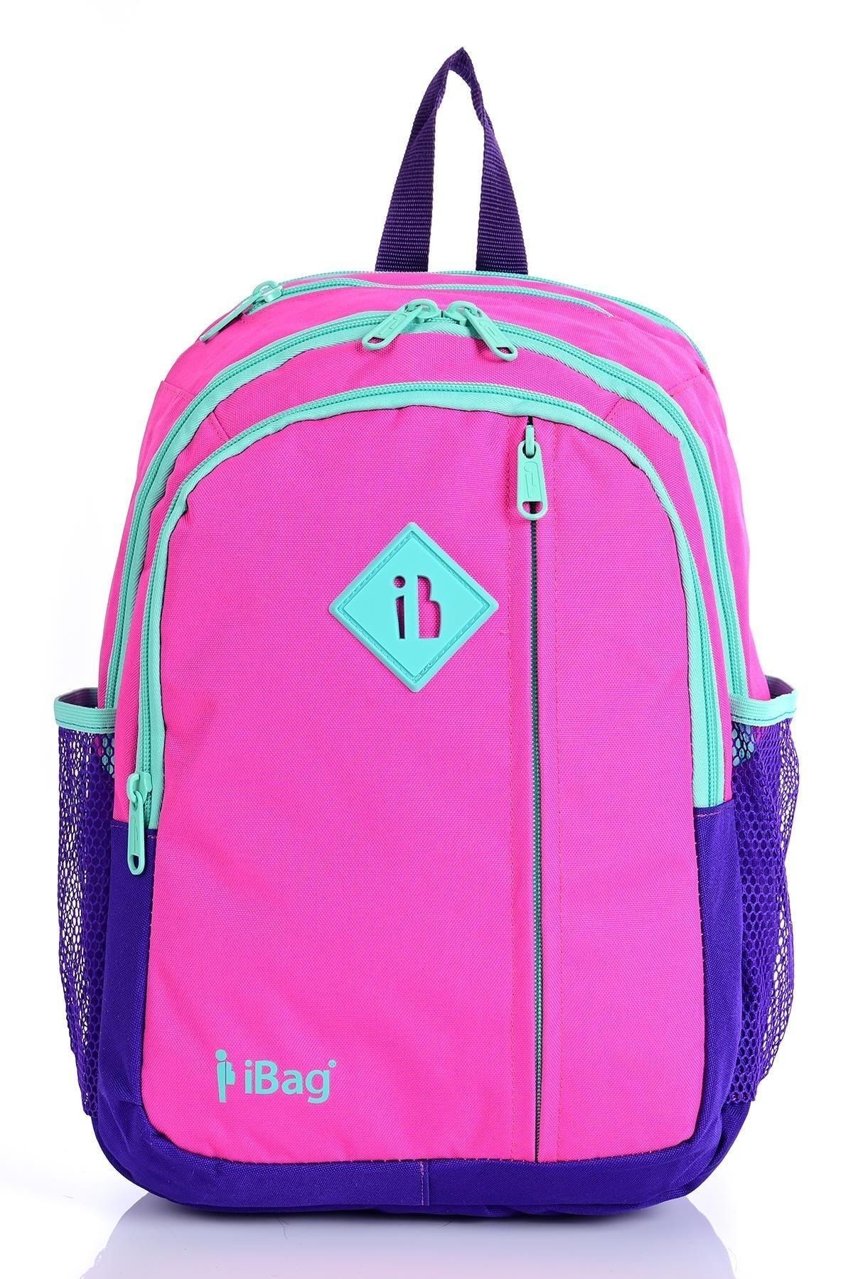 Ibag 14341 Okul Sırt Çantası 3' Lü Set Pembe