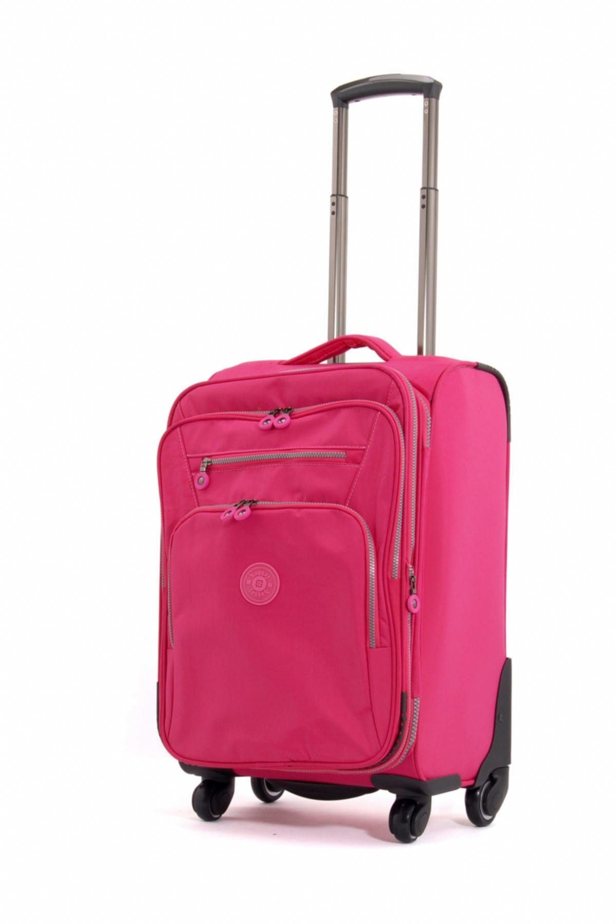 Pembe Unisex Kabin Boy Valiz Mcsv118Kabınpembe