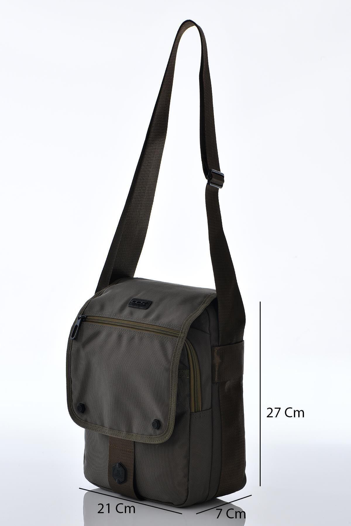 31124 Uzun Askılı Çapraz Çanta Haki