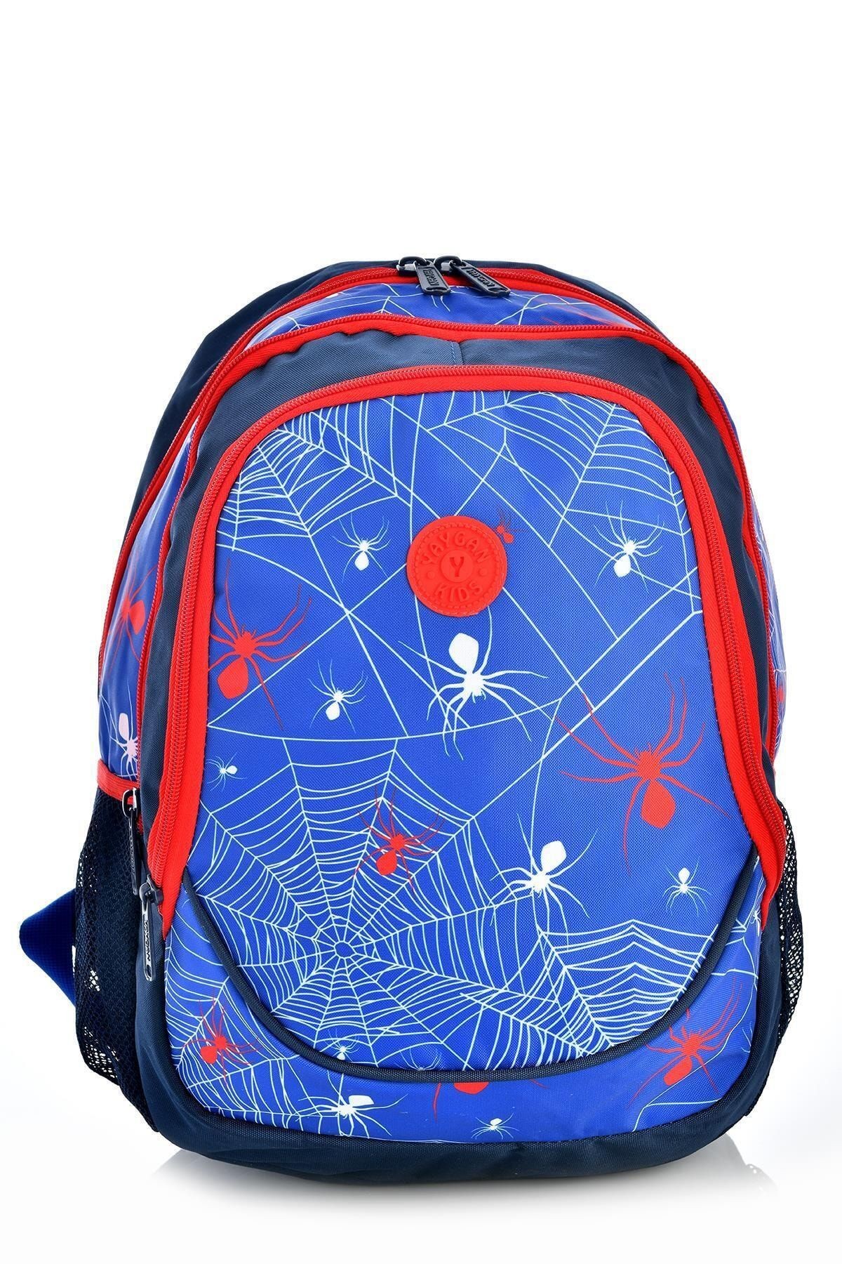 Kids 14374 Örümcek Desenli Okul Sırt Çantası 3'lü Set