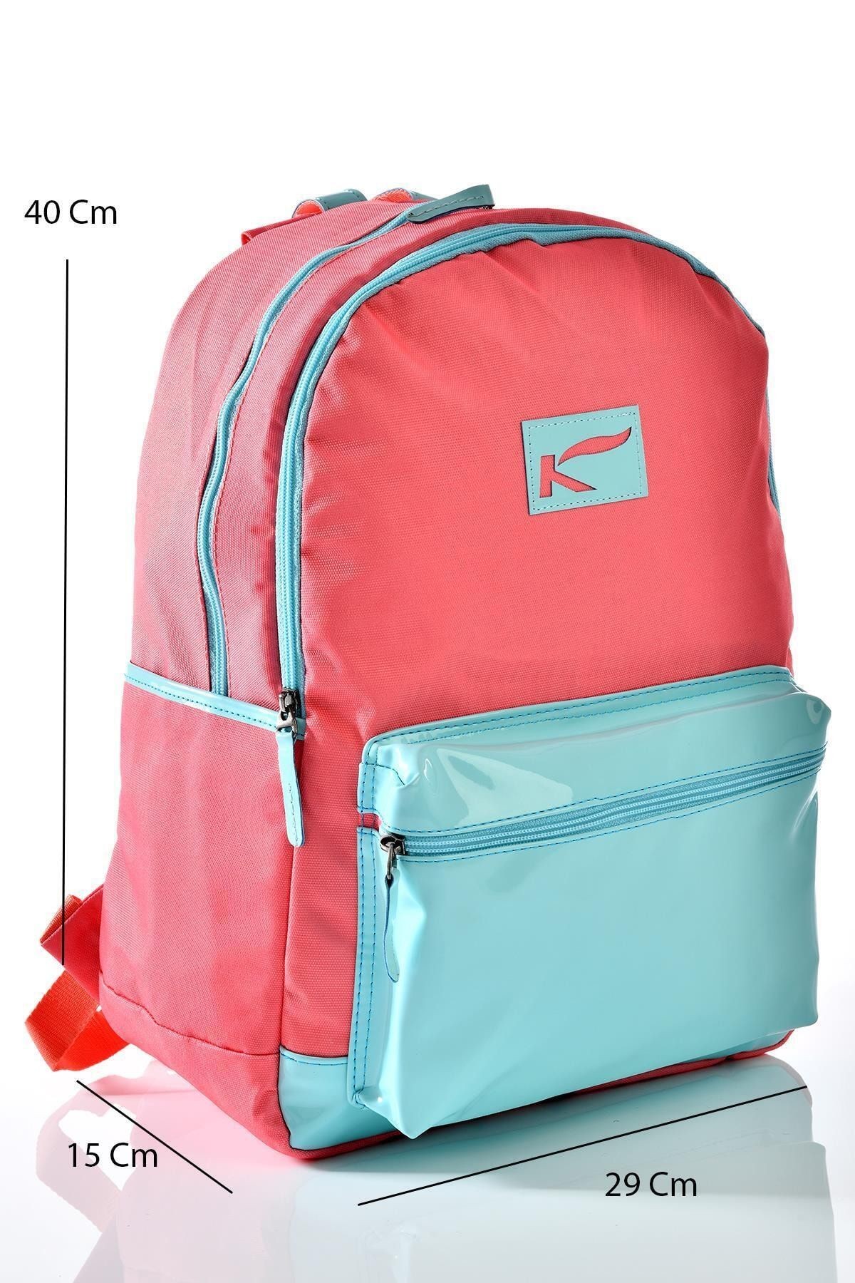 K1104 Kalemlikli Set Okul Sırt Çantası Yavruağzı