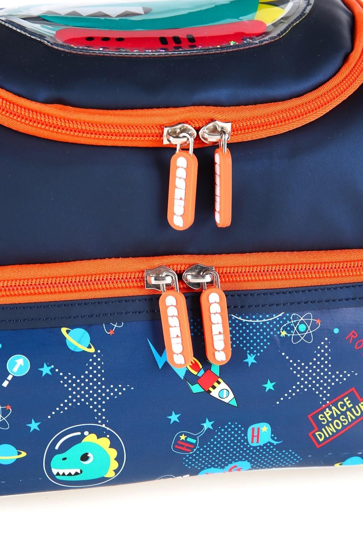 ÇÇS 51752 Termal Beslenme Çantası – Fermuarlı, Polyester, Tutma Kulplu