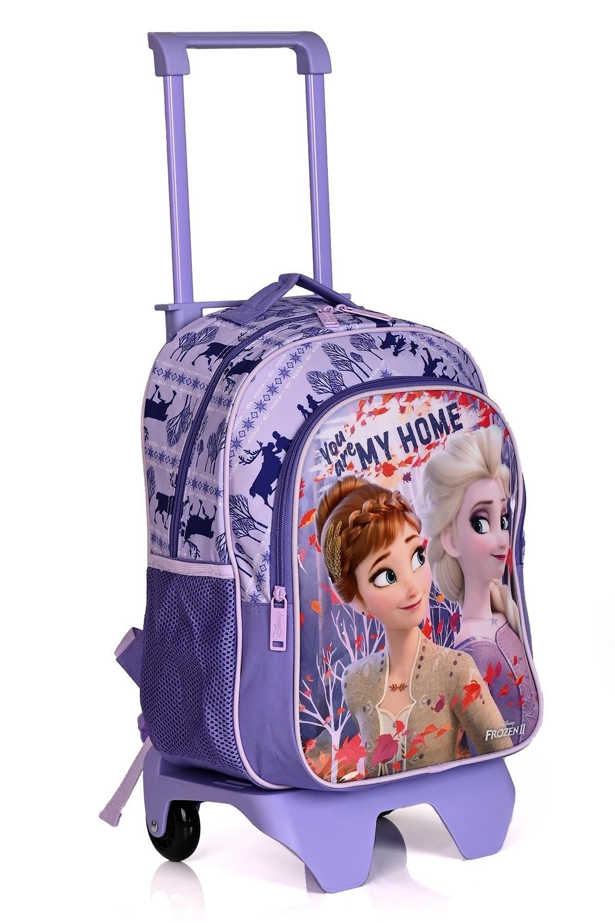 48025 Lisanslı Tekerlekli Okul Sırt Çantası