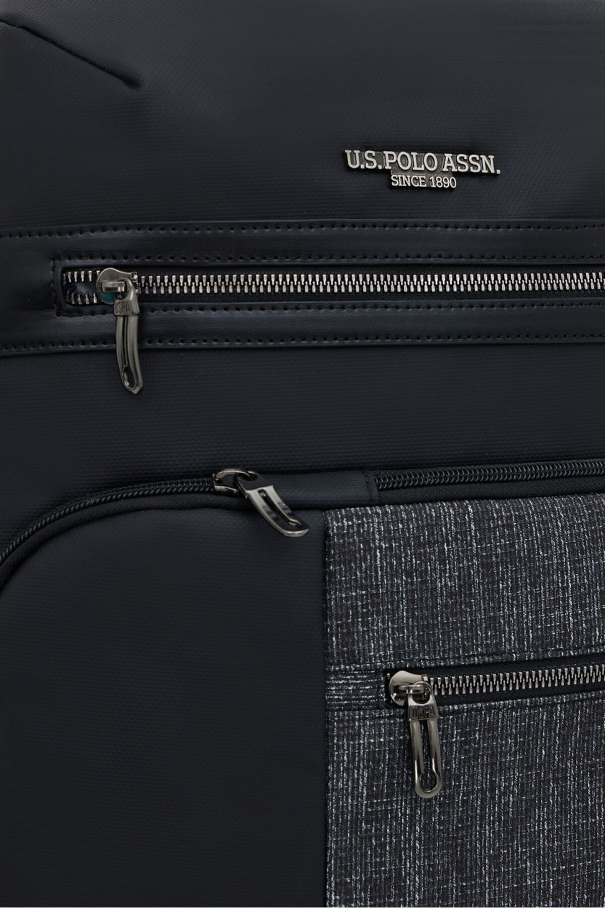 U.S. Polo Assn. 23678 Sırt Çantası Okul Çantası Seyahat Kamp Çantası SİYAH