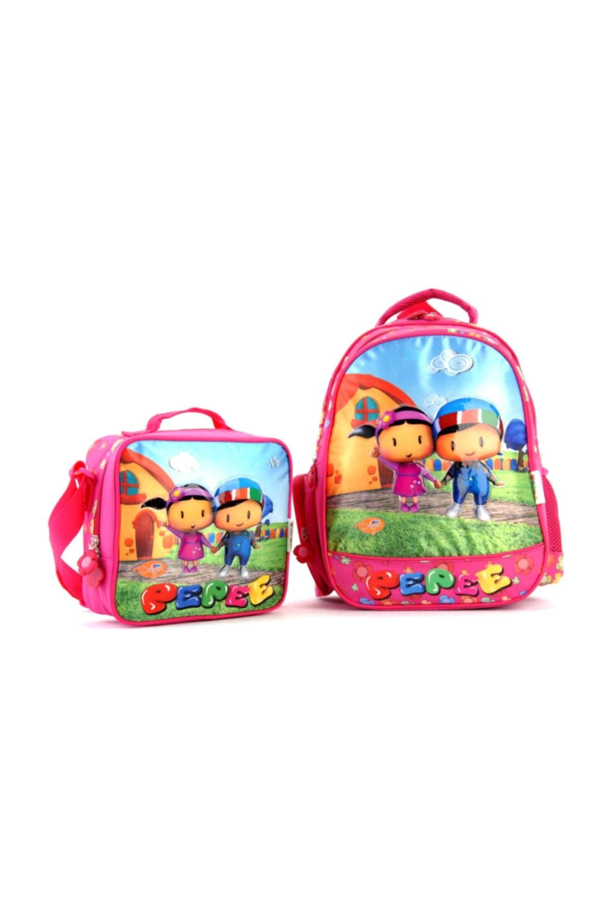 Pembe Kız Çocuk Okul Çantası Pepee35806