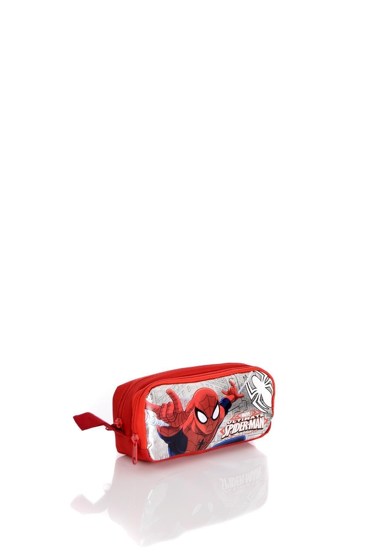 Spiderman 95352 Beslenme Çantası Çelik Matara Kalemlik Beslenme Kabı Seti