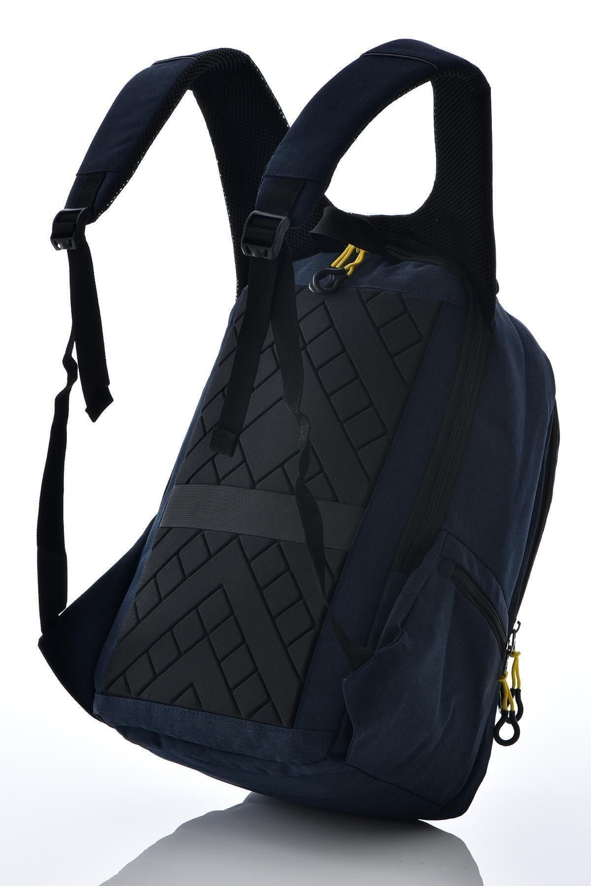 Unisex Lacivert Laptop Bölmeli Sırt Çantası 51259