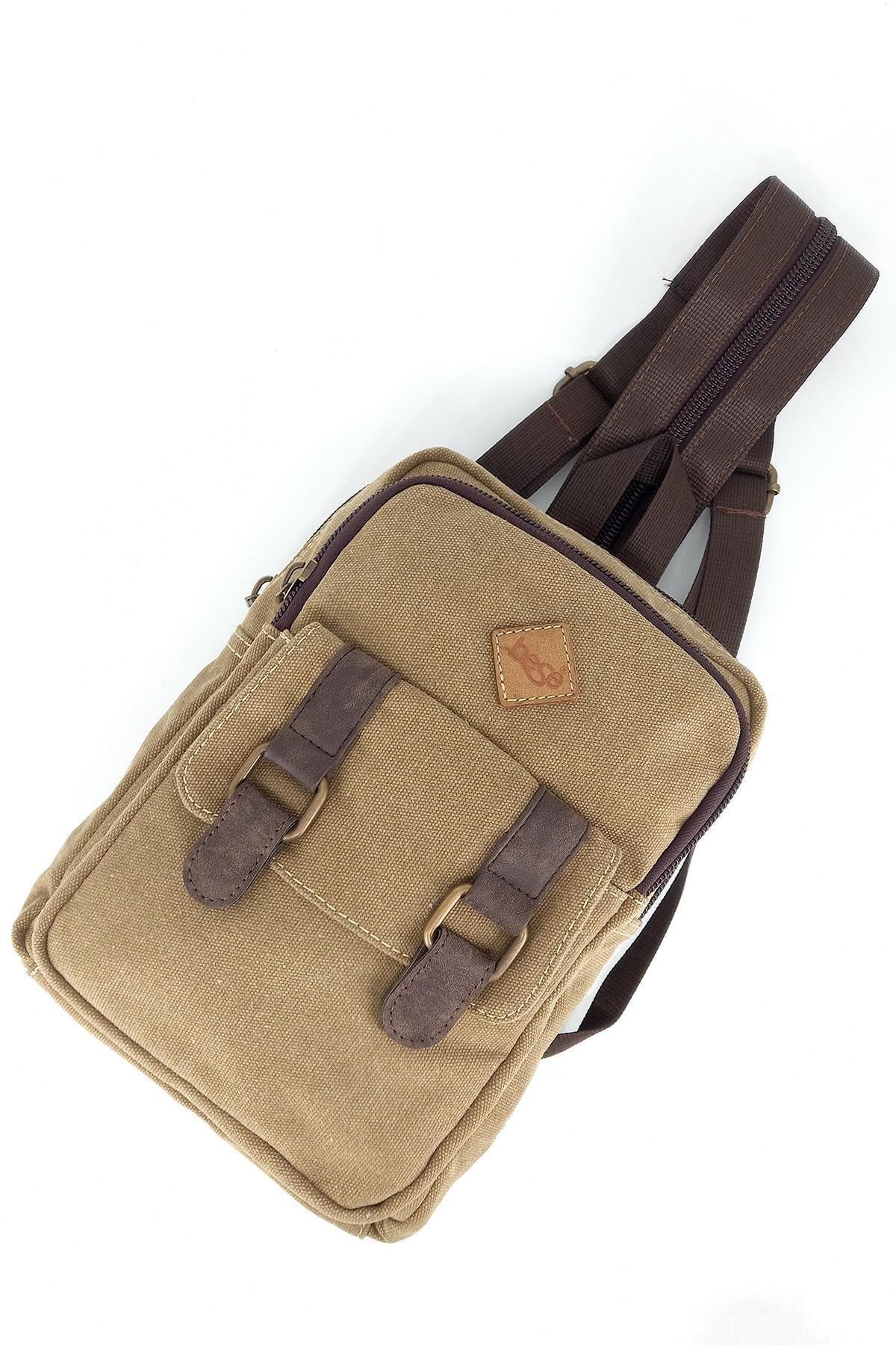 Bese 9053 Unisex Sırt Çantası Bej
