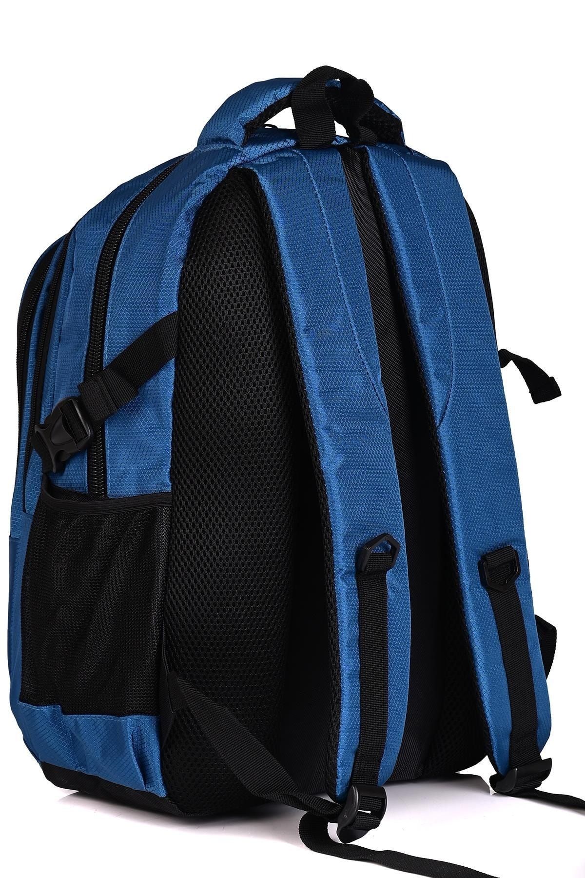 51175 Geniş Hacimli Sırt Çantası Mavi