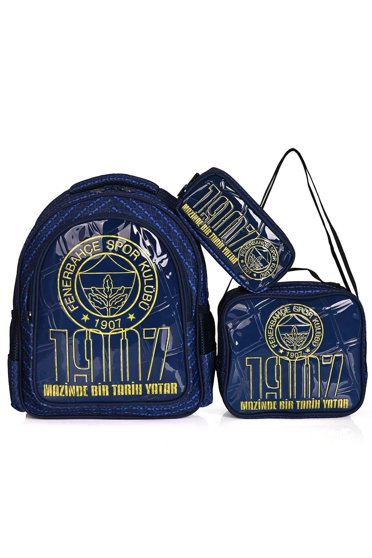 24748 Lisanslı Okul Sırt Ve Beslenme Çantası 3'lü Set