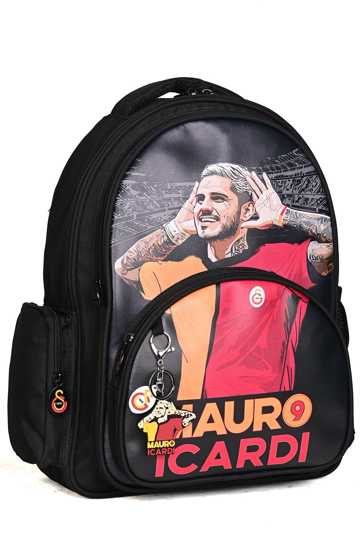 Mauro Icardi Galatasaray Lisanslı 5'li Okul Seti (Sırt Çantası + Beslenme Çantası + Kalemlik + Matara + Yemek Kabı) – Borazan Hediyeli
