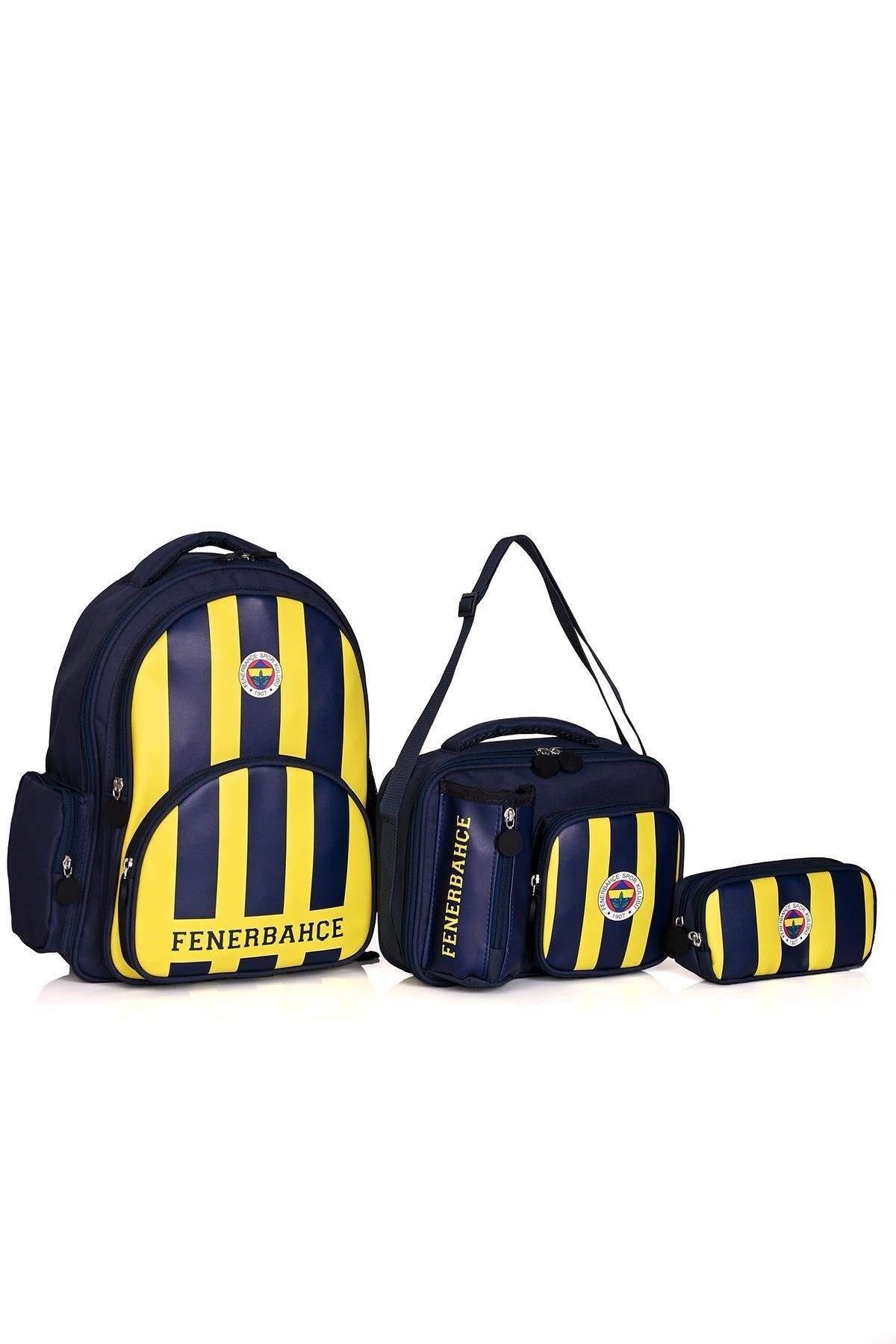 24783 Lisanslı Okul Sırt Ve Beslenme Çantası 3'Lü Set
