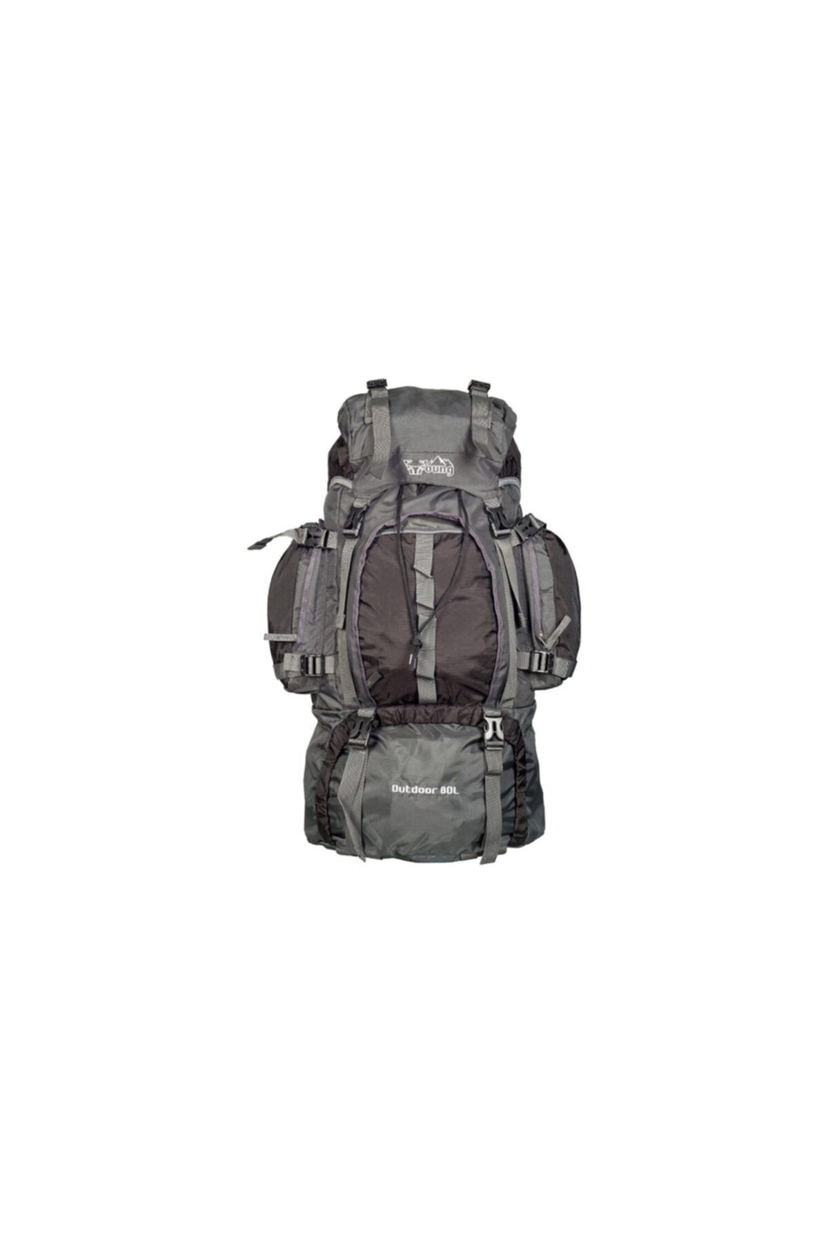 Erkek Outdoor Sırt Çantası Yg40155 - 80 Lt Siyah